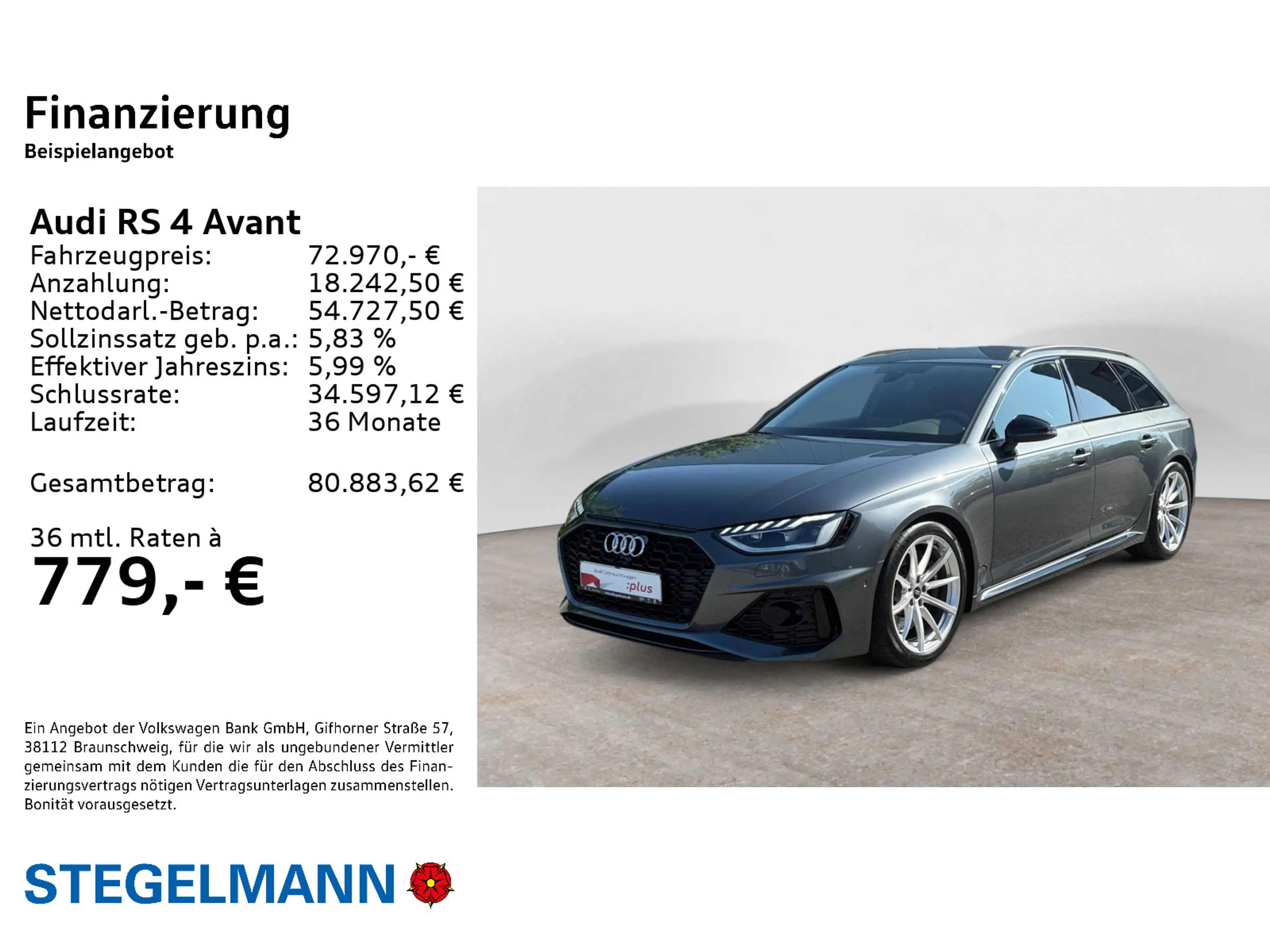 Audi RS4 qu. DRC *schwarzpaket*B+O*Navi* — photo 2