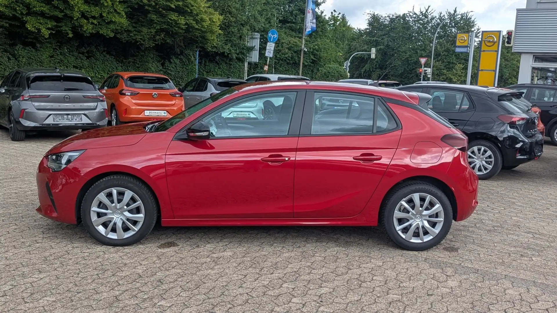 Opel Corsa Corsa F 1.2 Edition Sitzheizung/DAB+/Bluetooth/Al Rot - 2