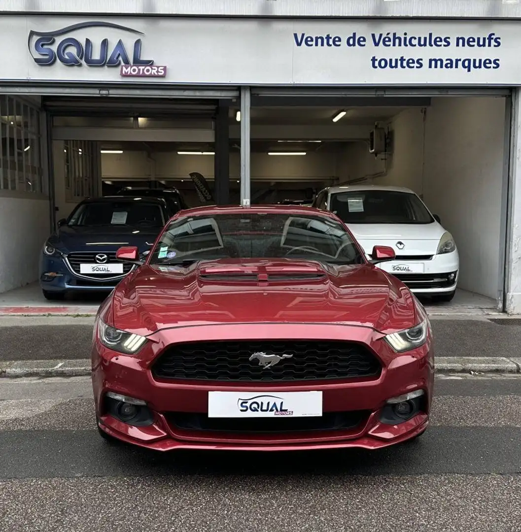 Ford Mustang Fastback VI 2.3 EcoBoost 317ch BVA6 Rouge - 2