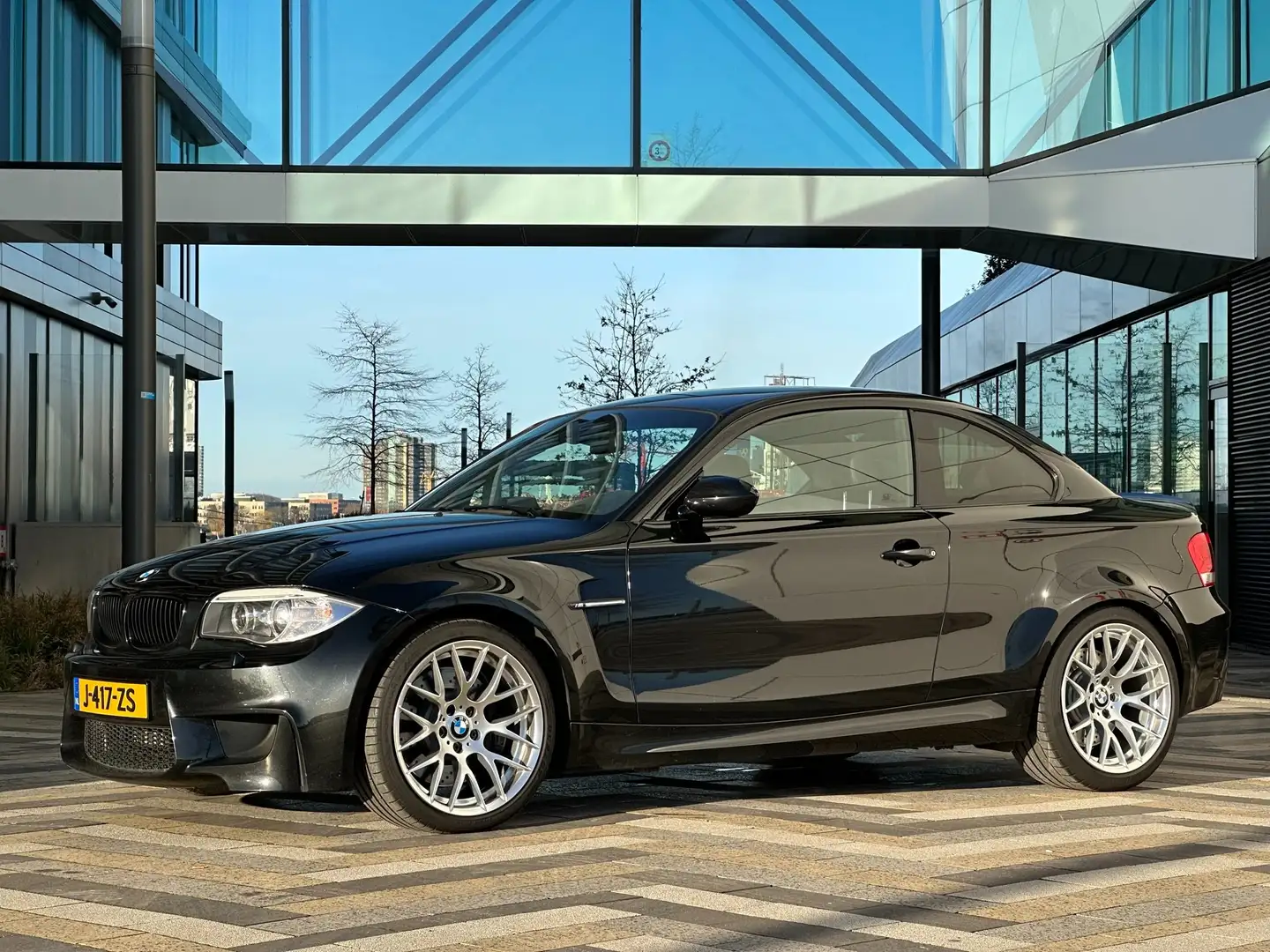 BMW 1er M Coupé 3.0i M Dealer Onderhouden Zwart - 1