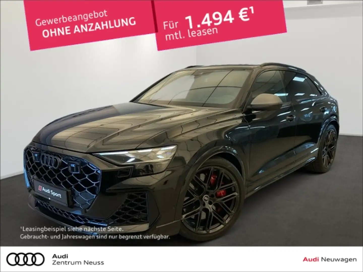 Audi RS Q8 PERFORAMCE QUATTRO TIPTRONIC ab März 2026 verfügba Schwarz - 1