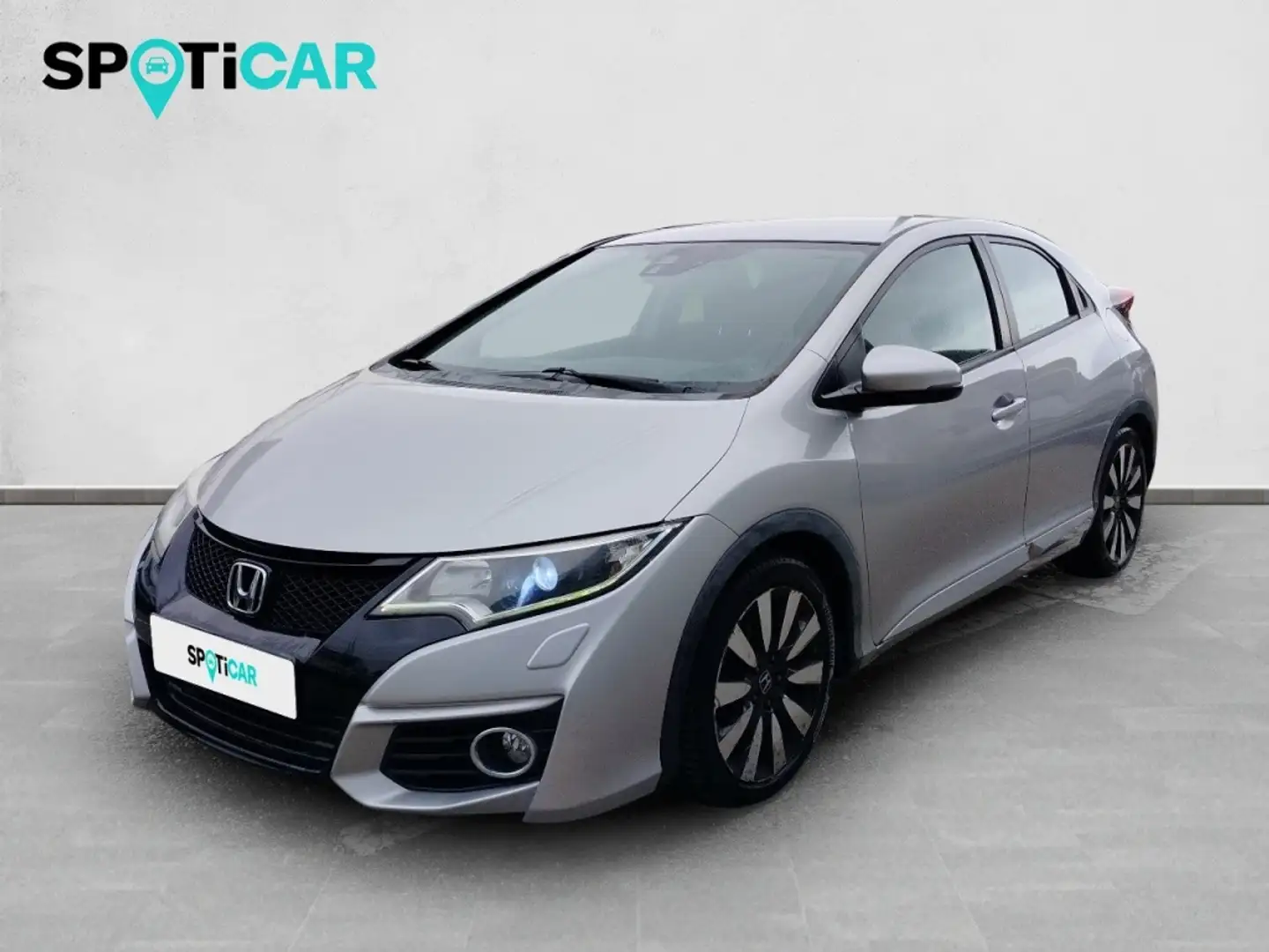 Honda Civic 1.6 i-DTEC Elegance Gris - 1