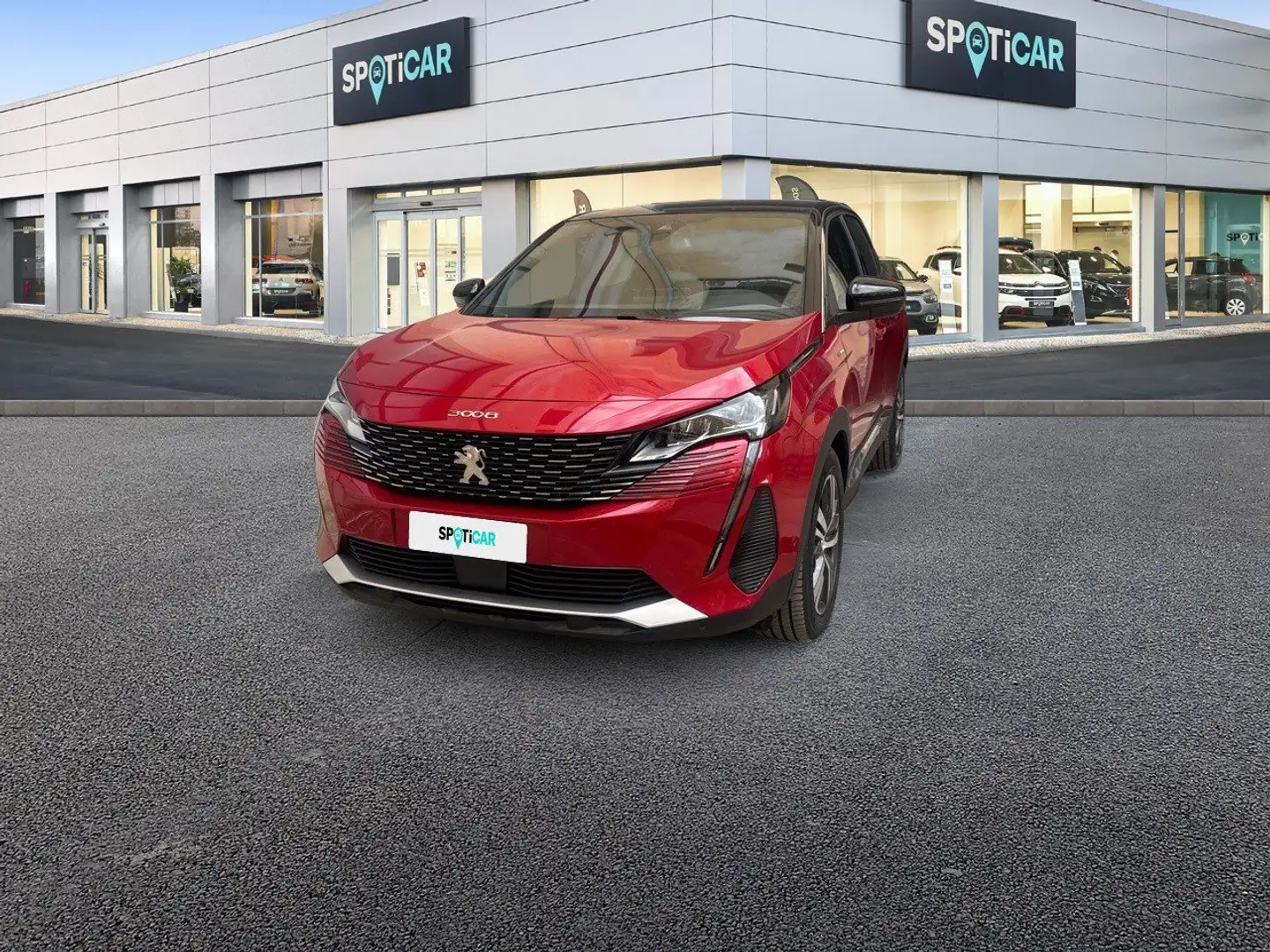 Peugeot 3008 Hybrid 225 e-EAT8 Allure Pack Rojo - 1