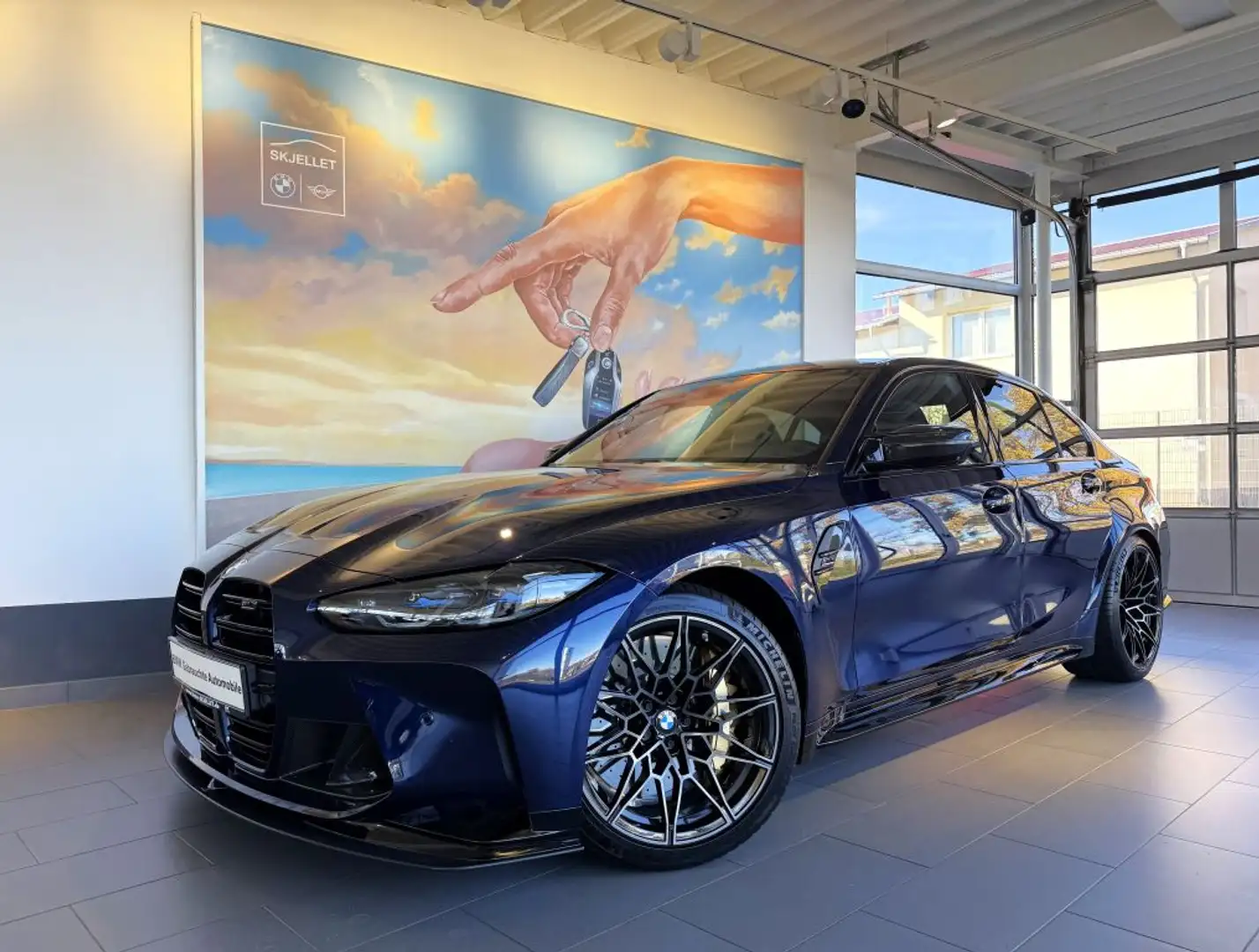BMW M3 Competition M DrivPack+LASER+KERAMIK+HUD+BELÜ Bleu - 1
