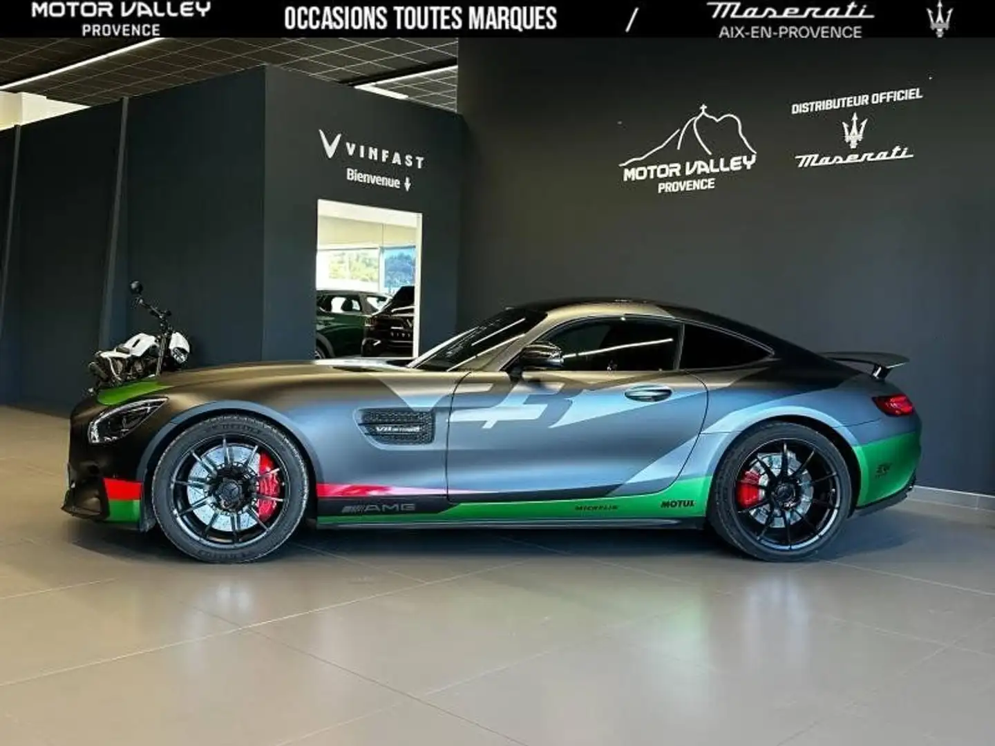 Mercedes-Benz AMG GT 4.0 V8 510ch S EDITION ONE Gris - 2