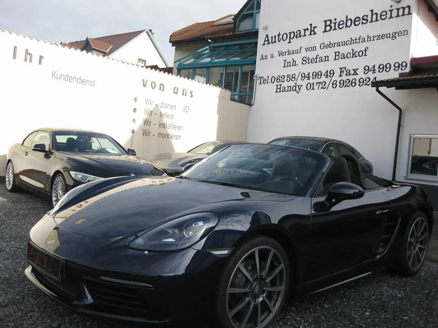 Porsche Boxster 718 Boxster PDK Bleu - 1