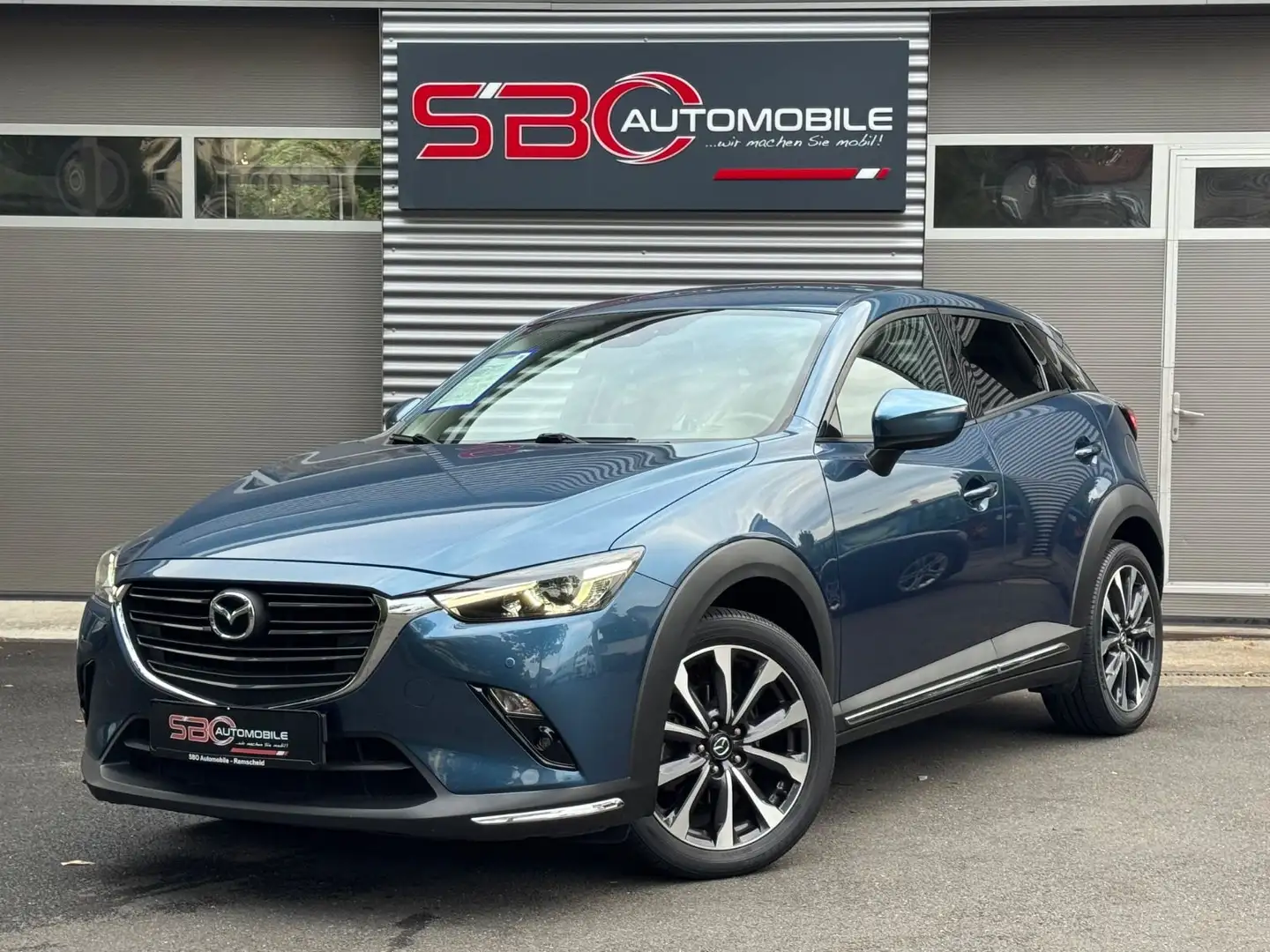Mazda CX-3 Sports-Line AWD Bleu - 2
