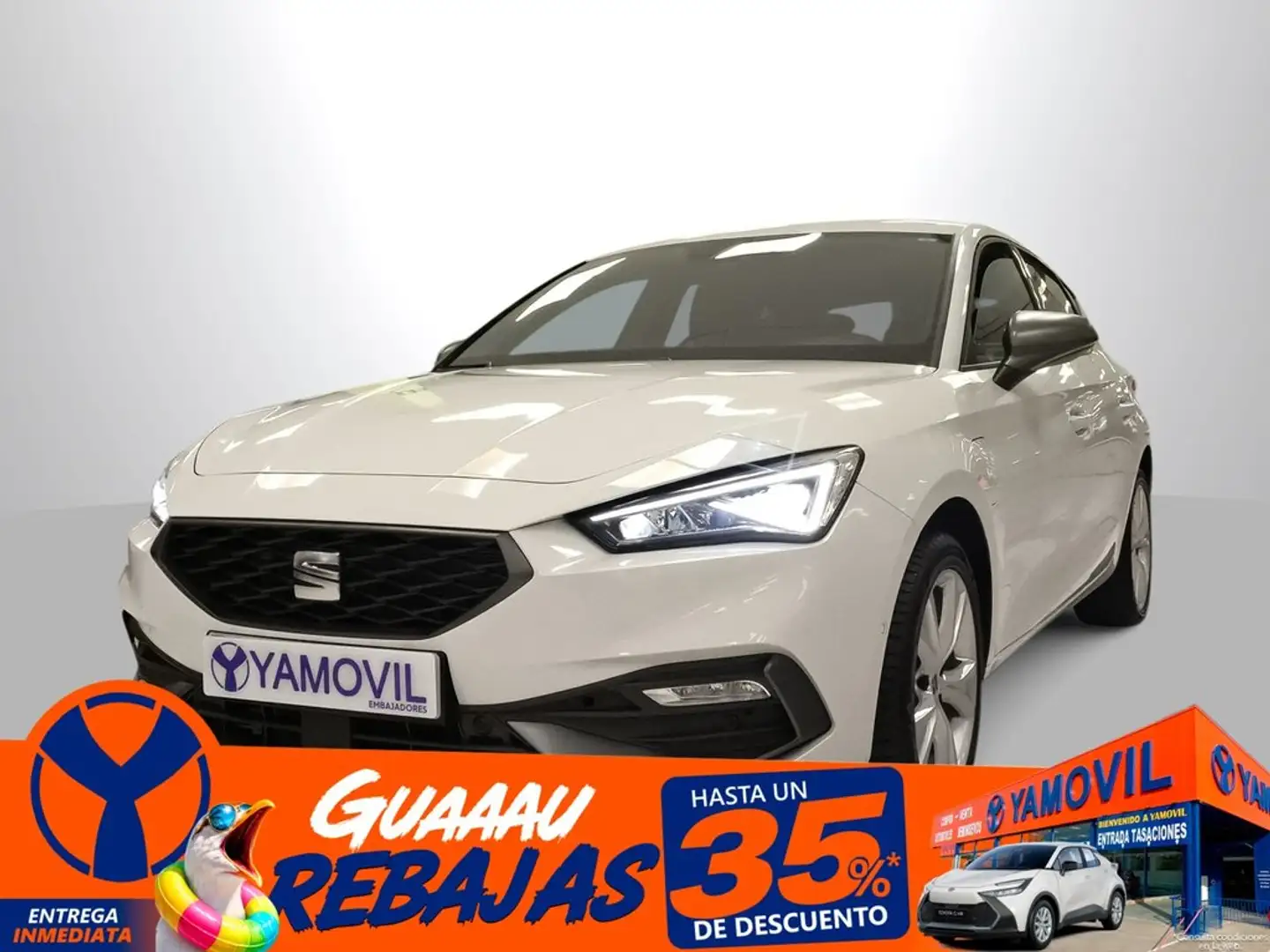 SEAT Leon 1.4 TSI e-Hybrid S&S FR DSG-6 204 Blanco - 1