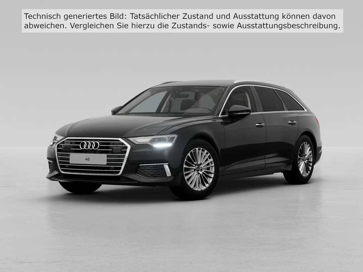Audi A6 40 TDI quattro AHK Nav Kamera Leder ACC Schwarz - 2