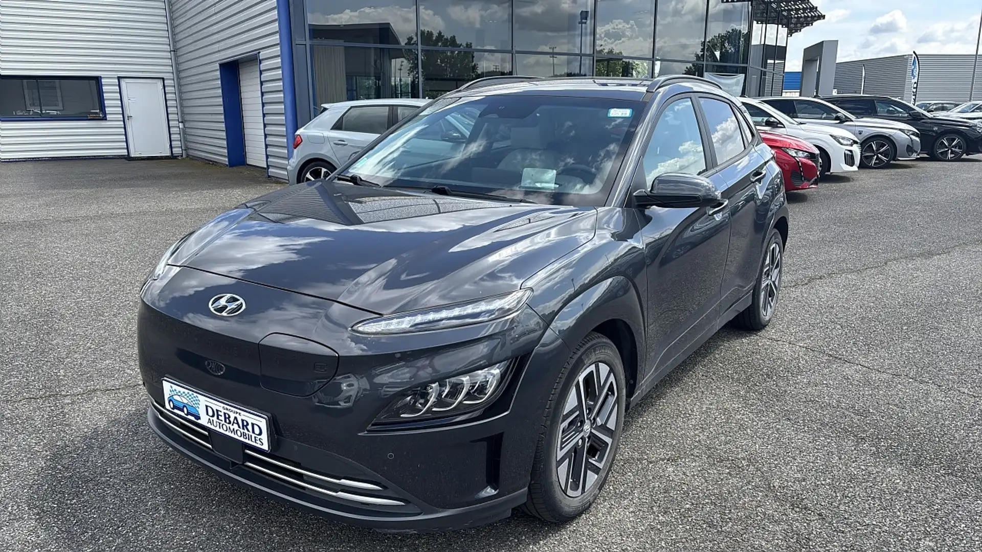 Hyundai KONA ELECTRIC 64KWH - 204CH EXECUTIVE Gris - 1