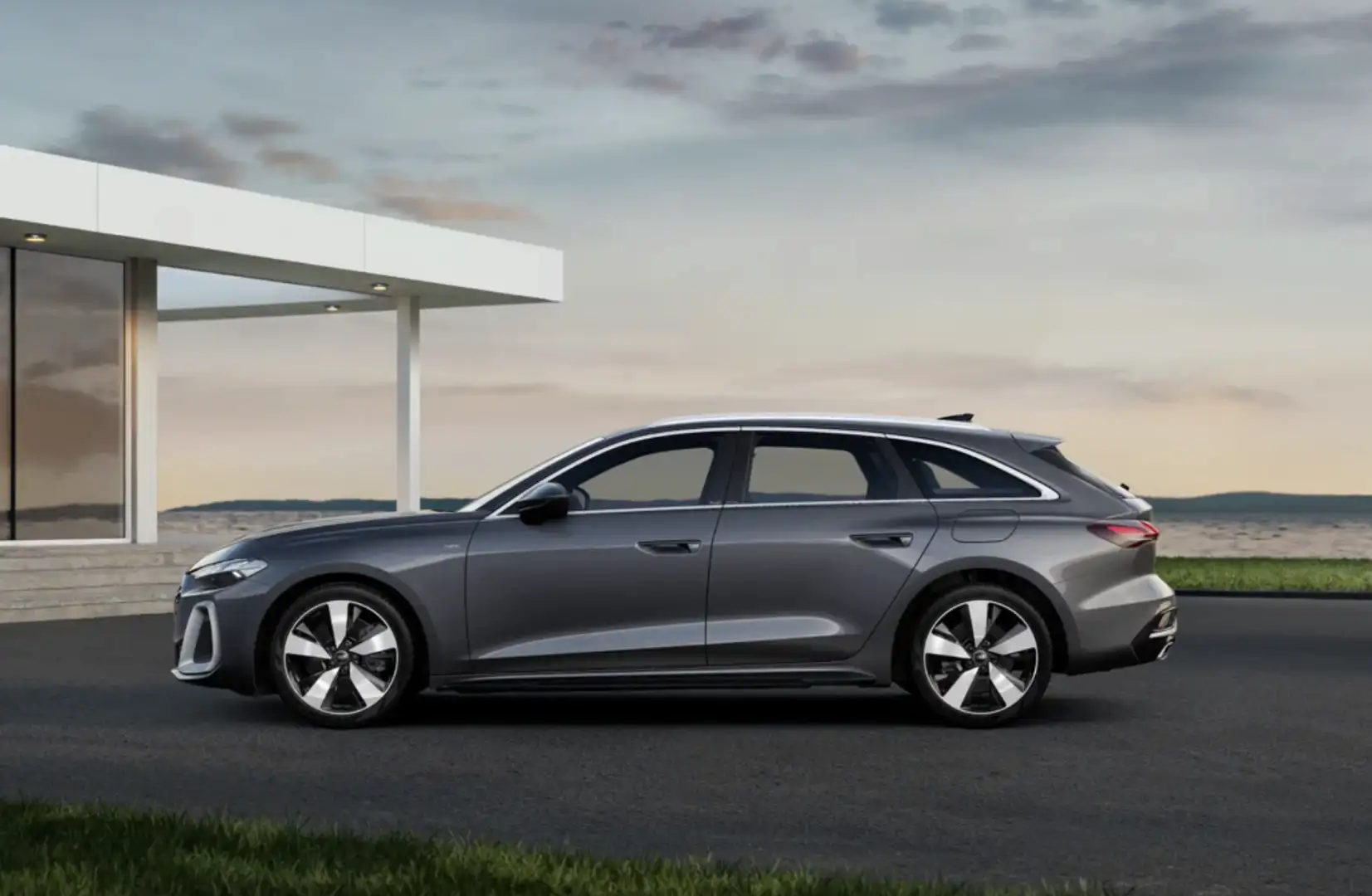 Audi A5 Avant e-hybrid S line quattro S tronic 220kW Gris - 2