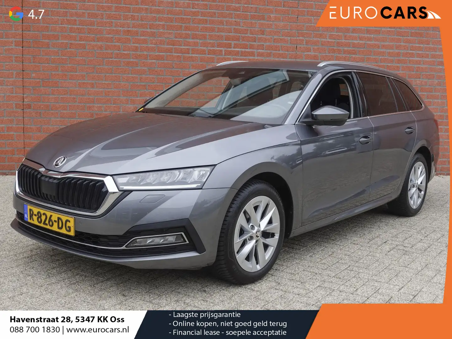 Skoda Octavia Combi 1.0 TSI 110pk Business Edition Plus | Naviga Grijs - 1