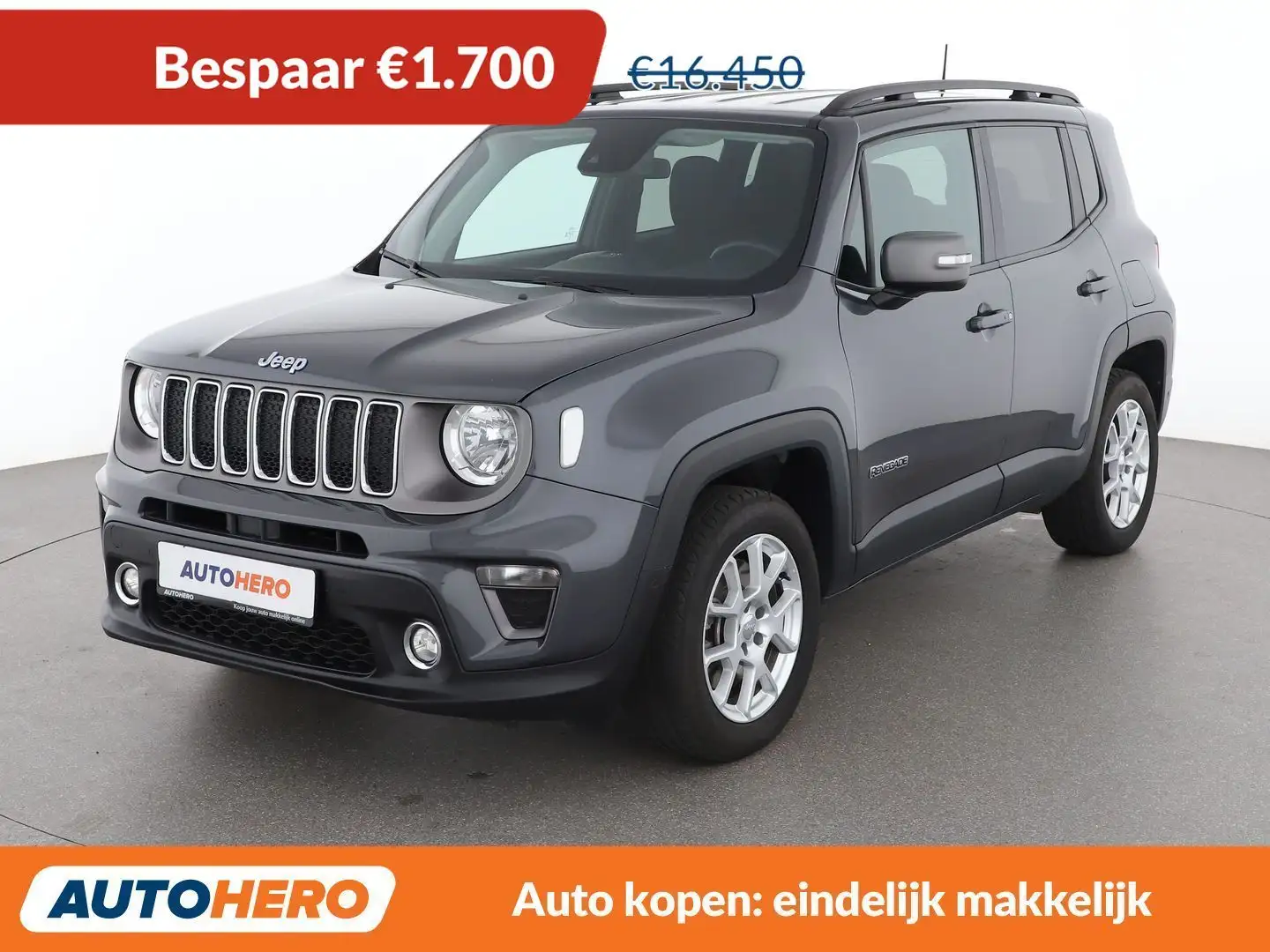 Jeep Renegade 1.3 T4 4xe Plug-in Hybrid Limited Gris - 1