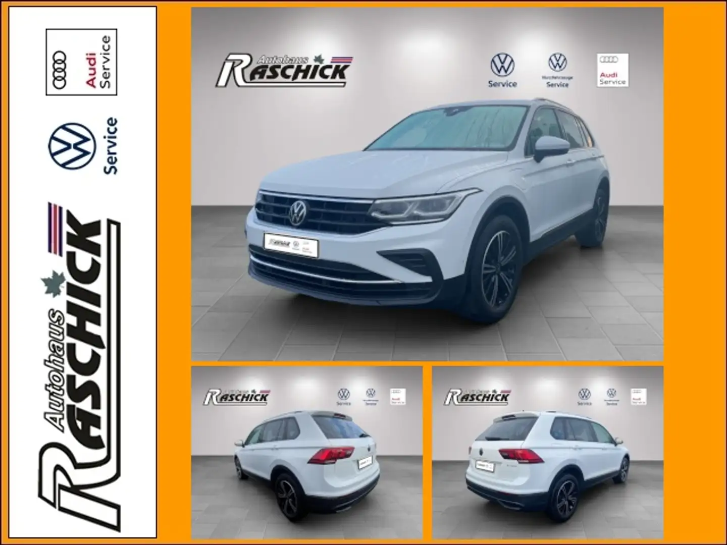 Volkswagen Tiguan 1.4 TSI eHybrid Life OPF Kamera Navi Klima Klima Blanc - 1