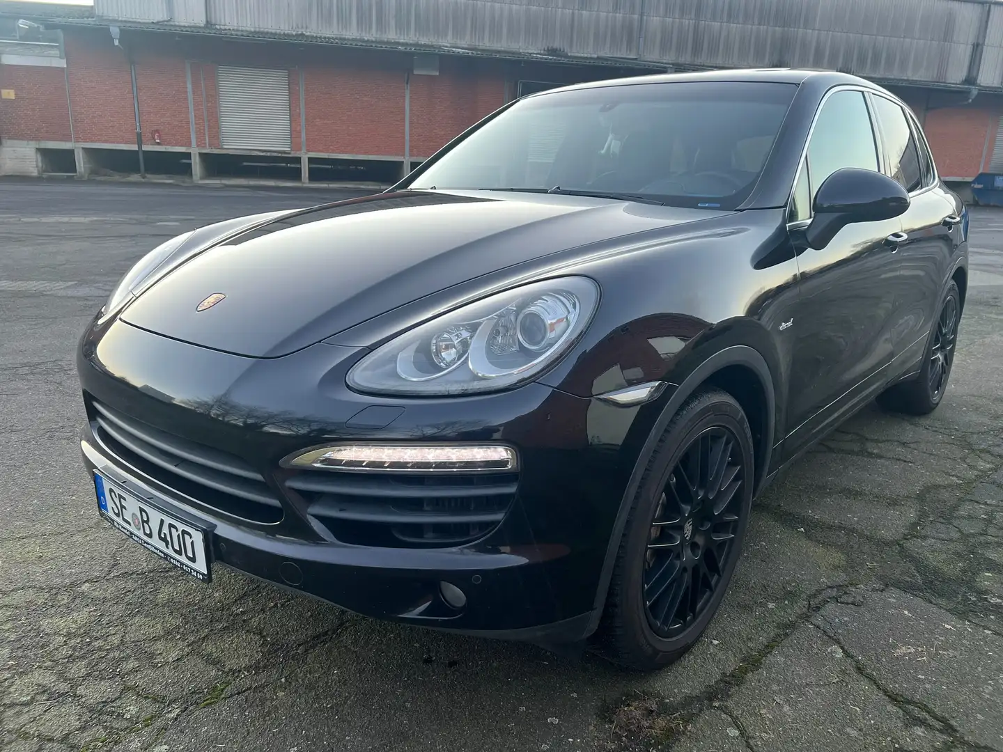 Porsche Cayenne S Diesel Automatik Leder Navi Xenon Euro 5 Schwarz - 2