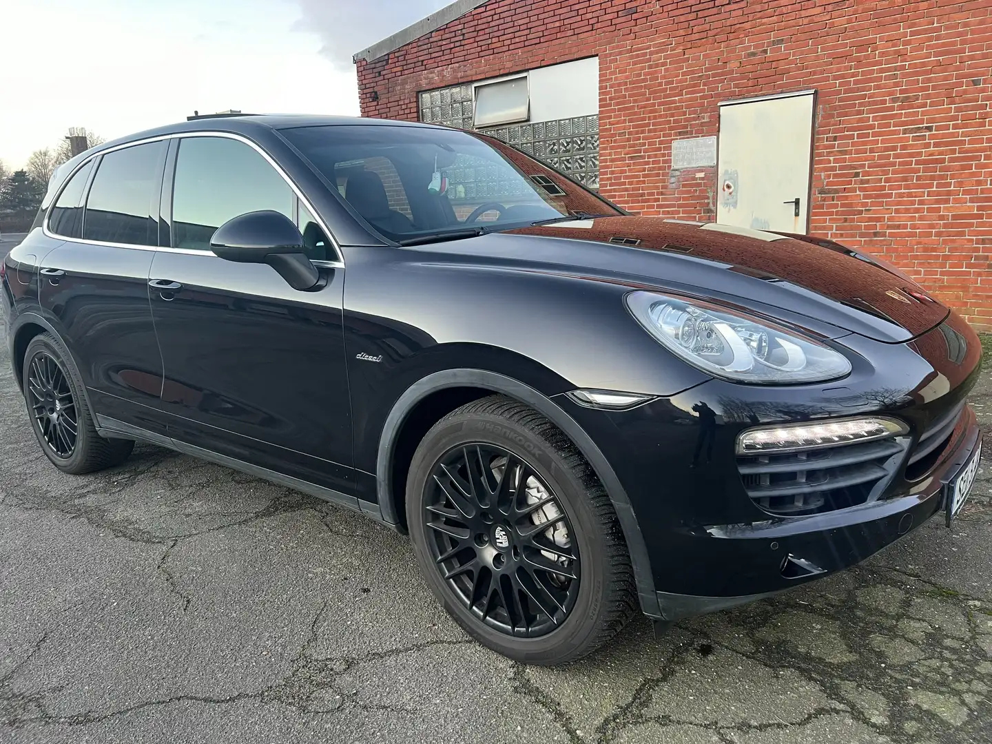 Porsche Cayenne S Diesel Automatik Leder Navi Xenon Euro 5 Schwarz - 1