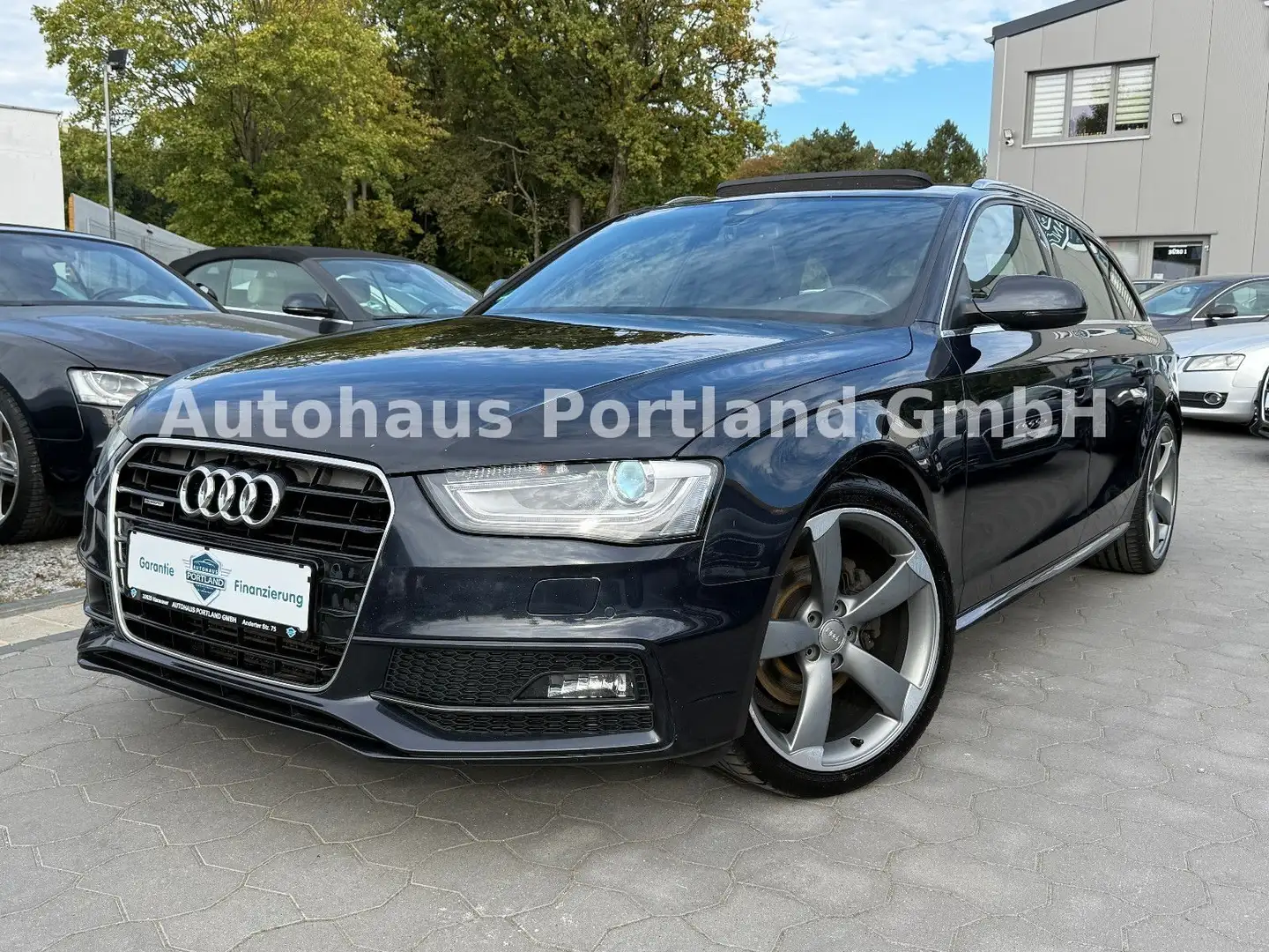 Audi A4 Avant S line SP/plus quattro/S-Heft/ACC/Pano Blau - 2
