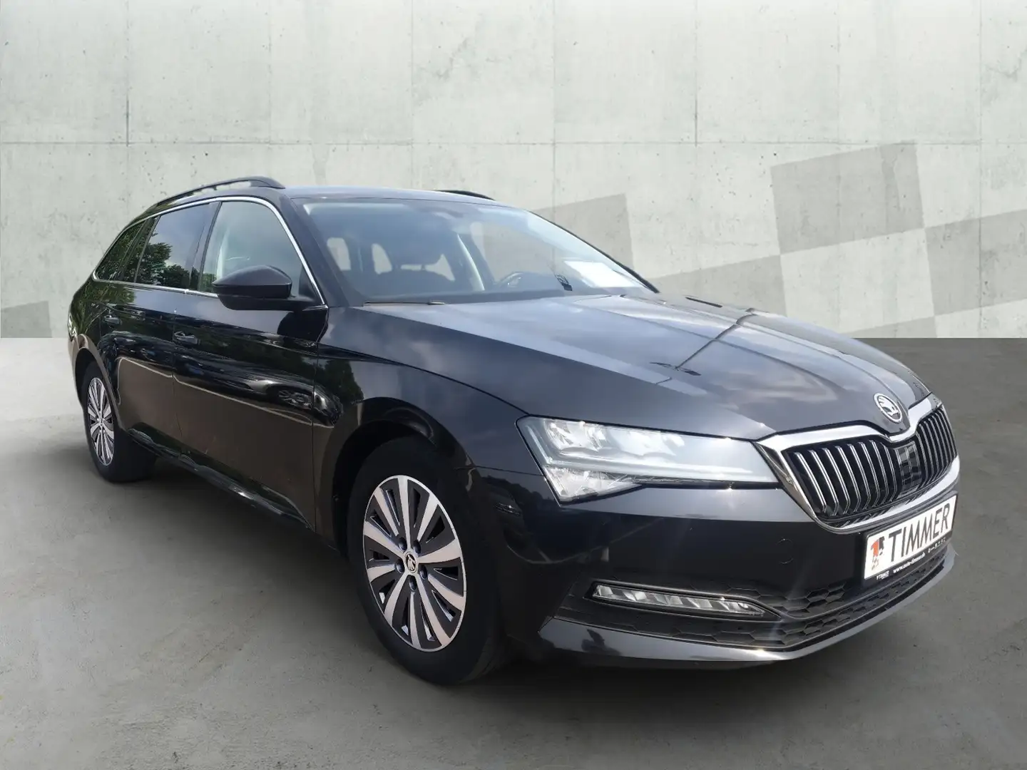 Skoda Superb 2.0 TDI DSG *LED *ACC *VIRTUAL *NAVI *DAB *SHZ *A Fekete - 2