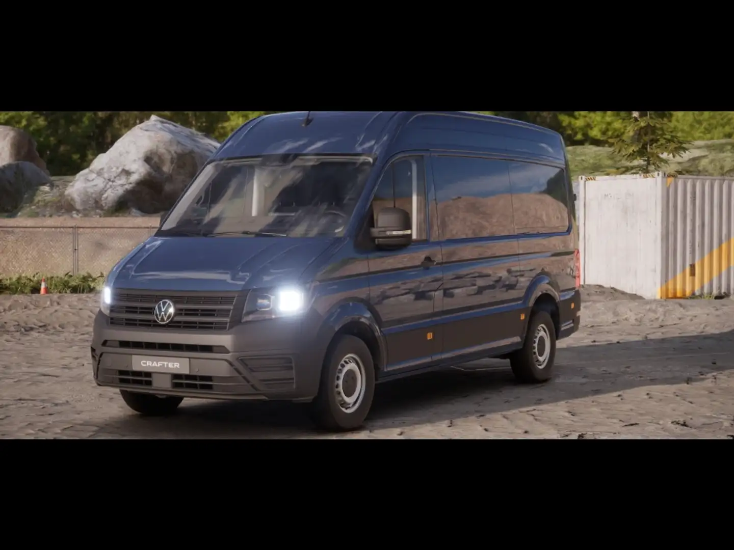 Volkswagen Crafter Van 35 L3H3 2.0 TDI 103 kW ant. man. Синій - 1