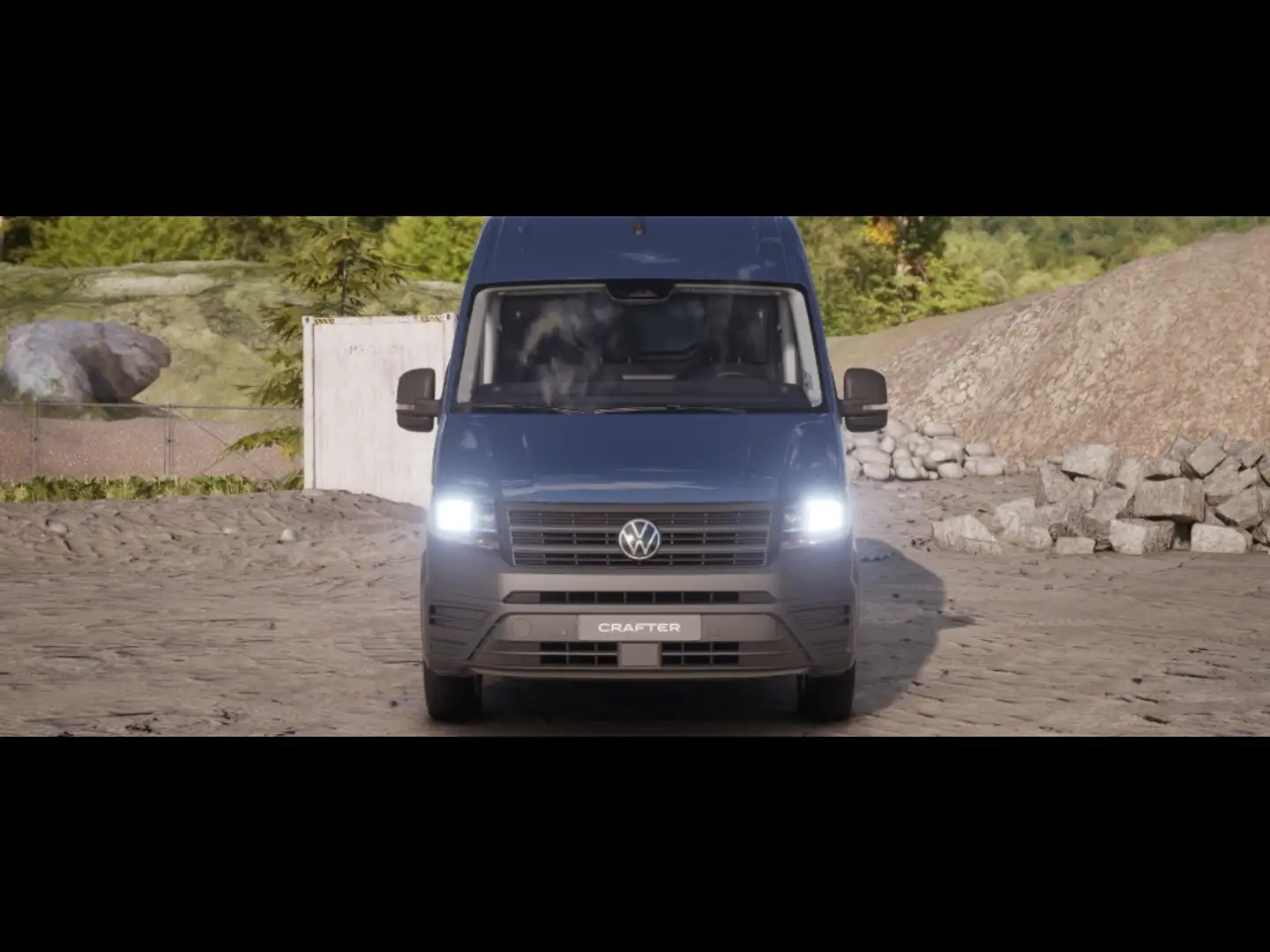 Volkswagen Crafter Van 35 L3H3 2.0 TDI 103 kW ant. man. Синій - 2