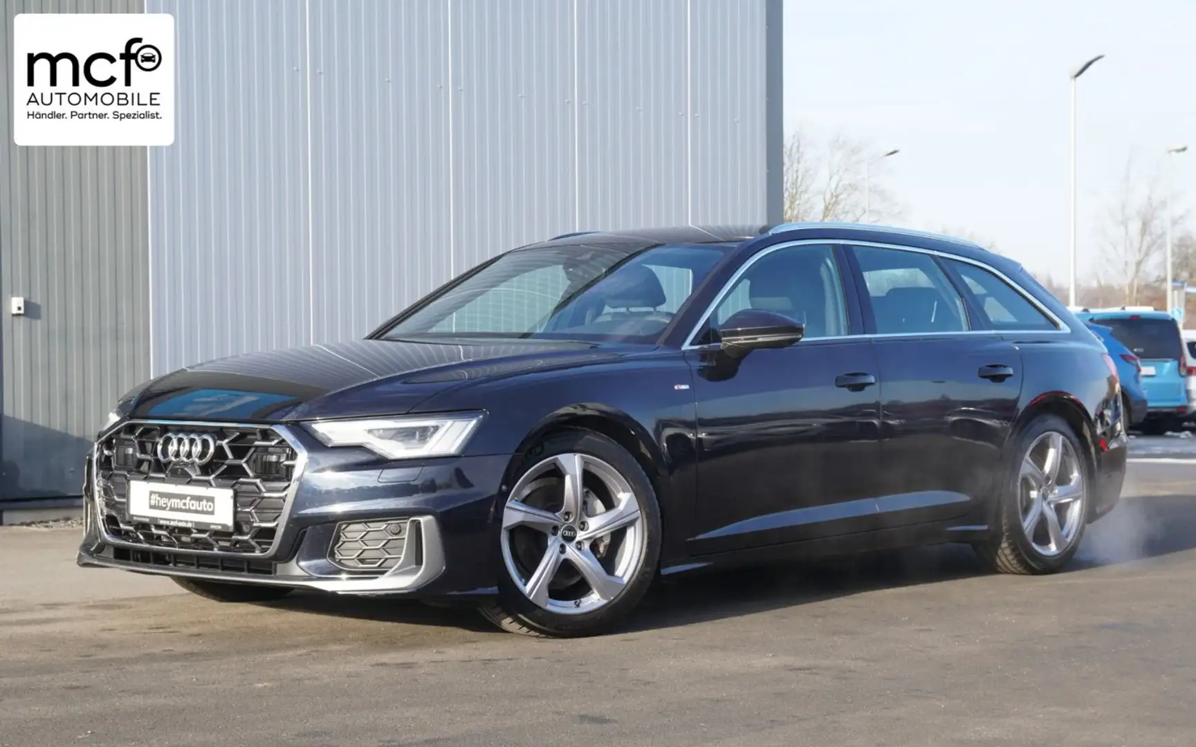 Audi A6 Avant 40 TDI S line *Matrix*ACC*19Zoll*360°* Blau - 1