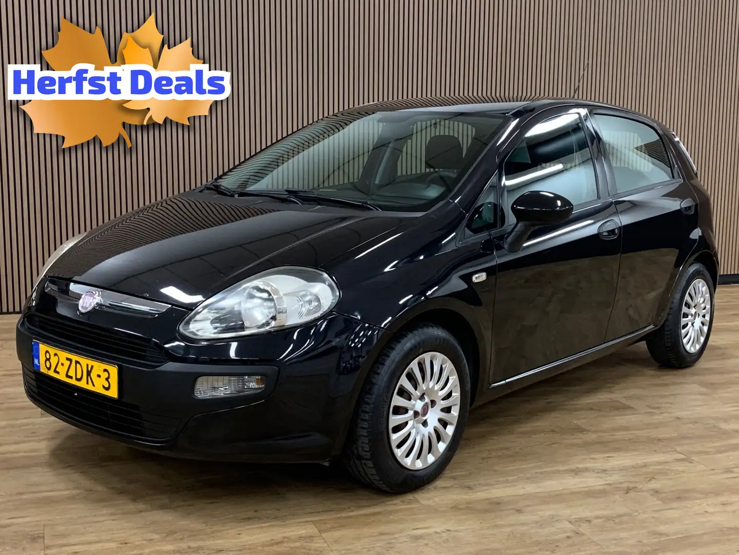 Fiat Punto Evo 1.2 Active|Airco|135000KM| Schwarz - 1