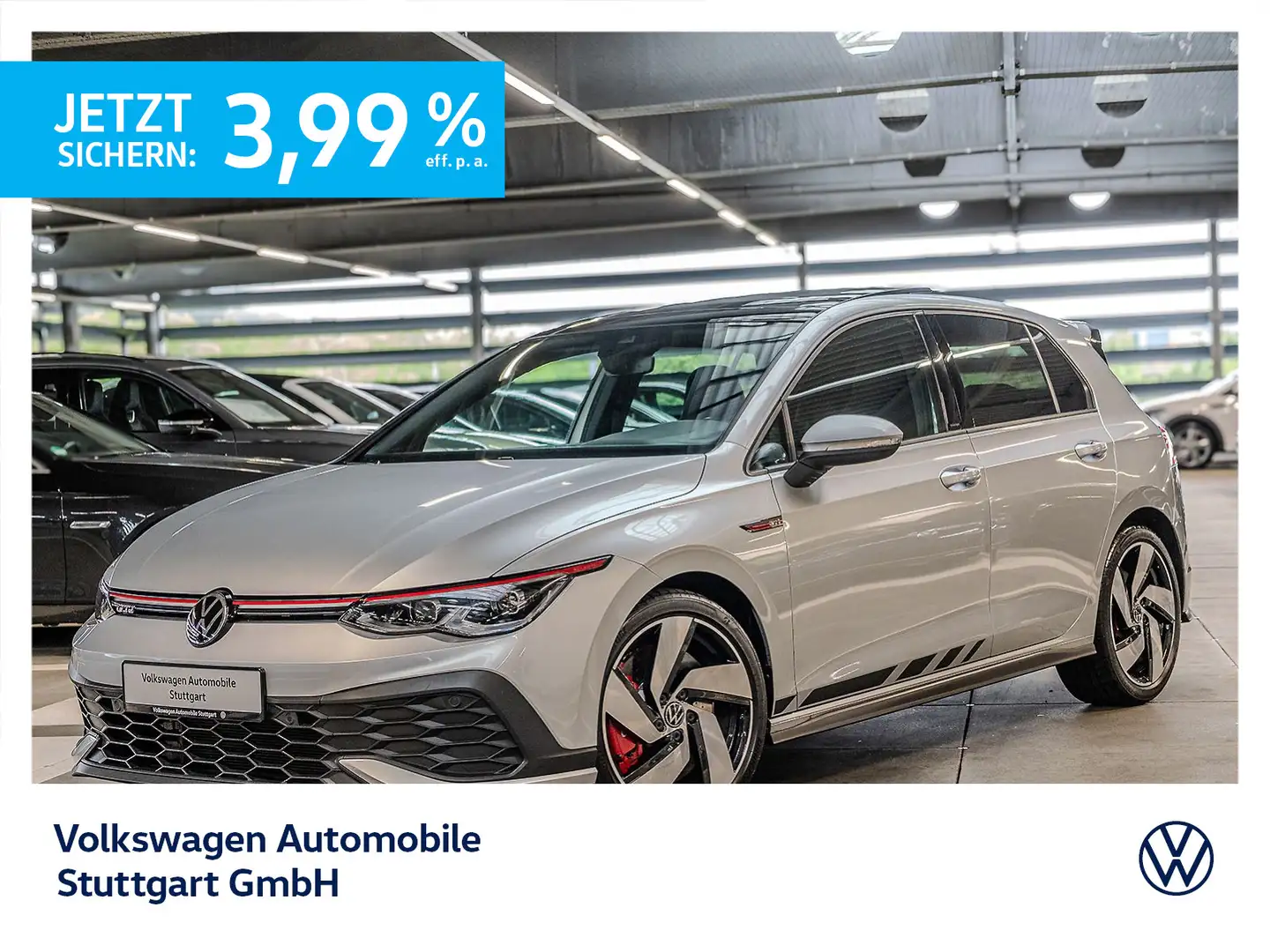 Volkswagen Golf GTI Golf 8 GTI Clubsport DSG Navi P-Dach Argent - 1