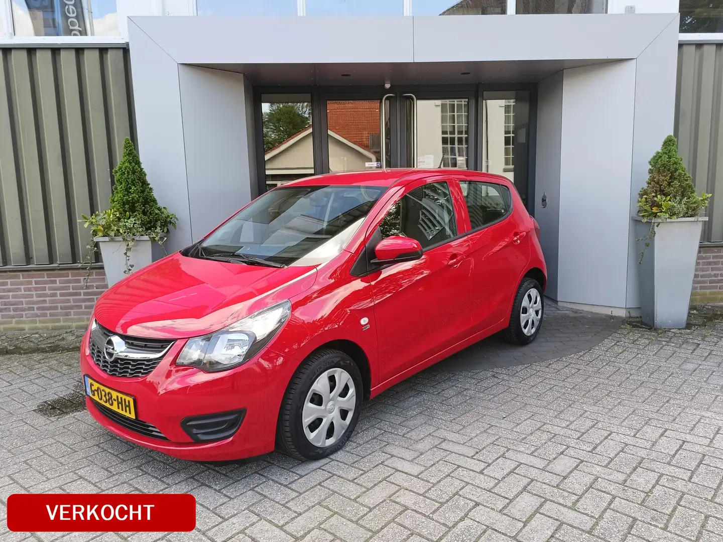 Opel Karl 1.0 ecoFLEX 120 Jaar Edition | Airco | Bluetooth | Czerwony - 1