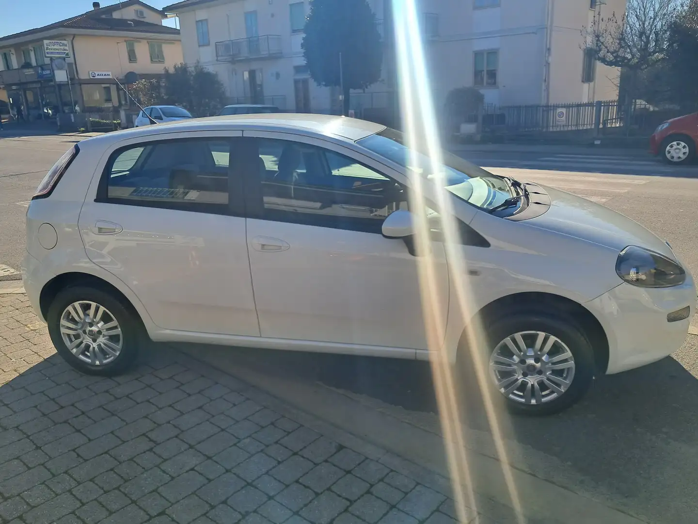 Fiat Punto Punto 5p 1.4 natural power Easy 70cv Bianco - 2