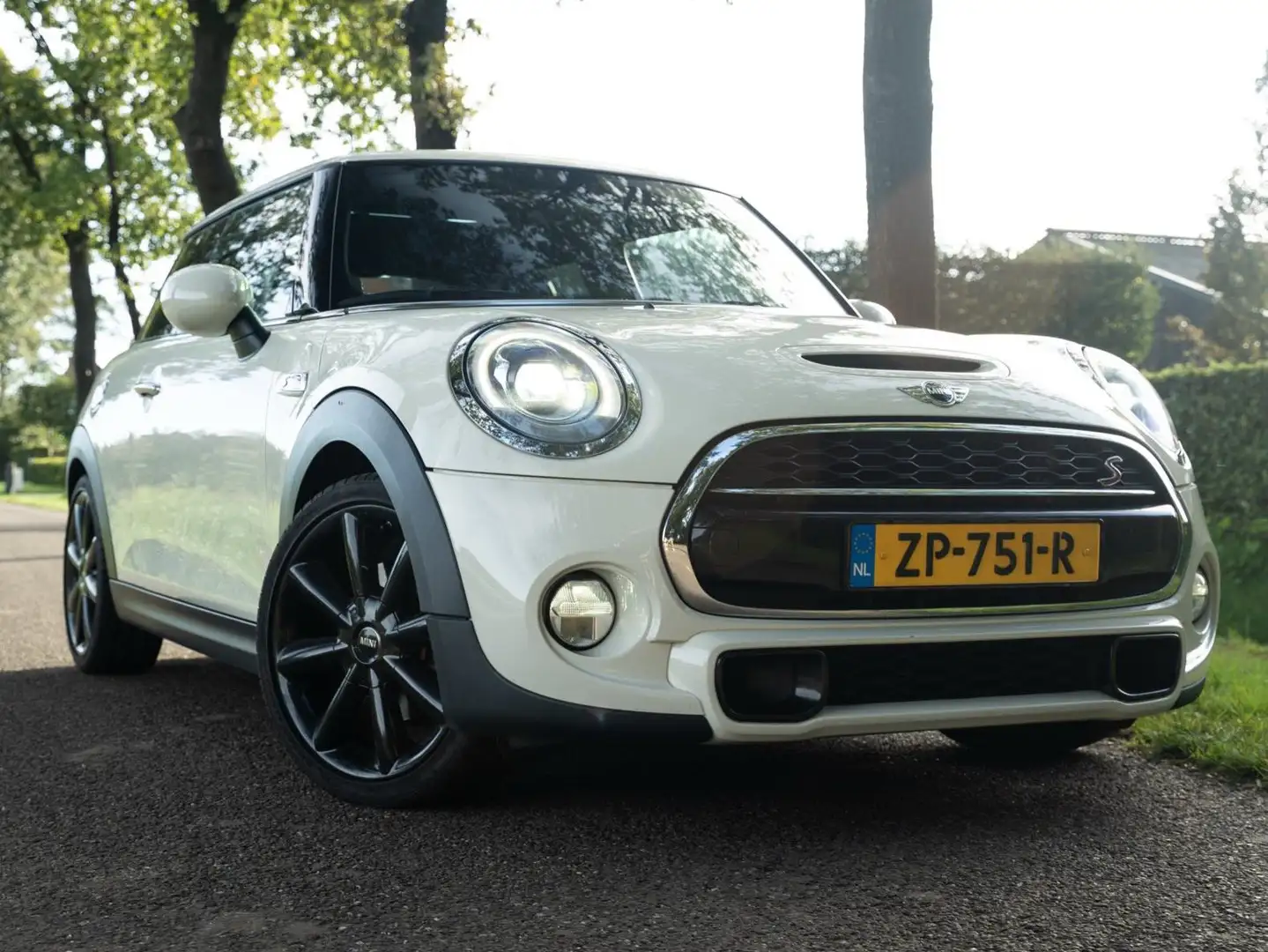MINI Cooper S 2.0 Chili Pepperwhite | Pano | Vol Leder Zwart Bílá - 2