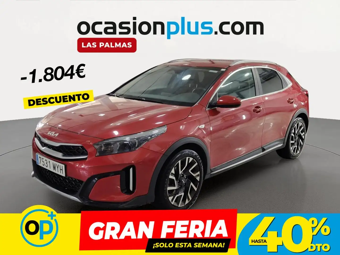 Kia XCeed 1.0 T-GDi Drive Rojo - 1