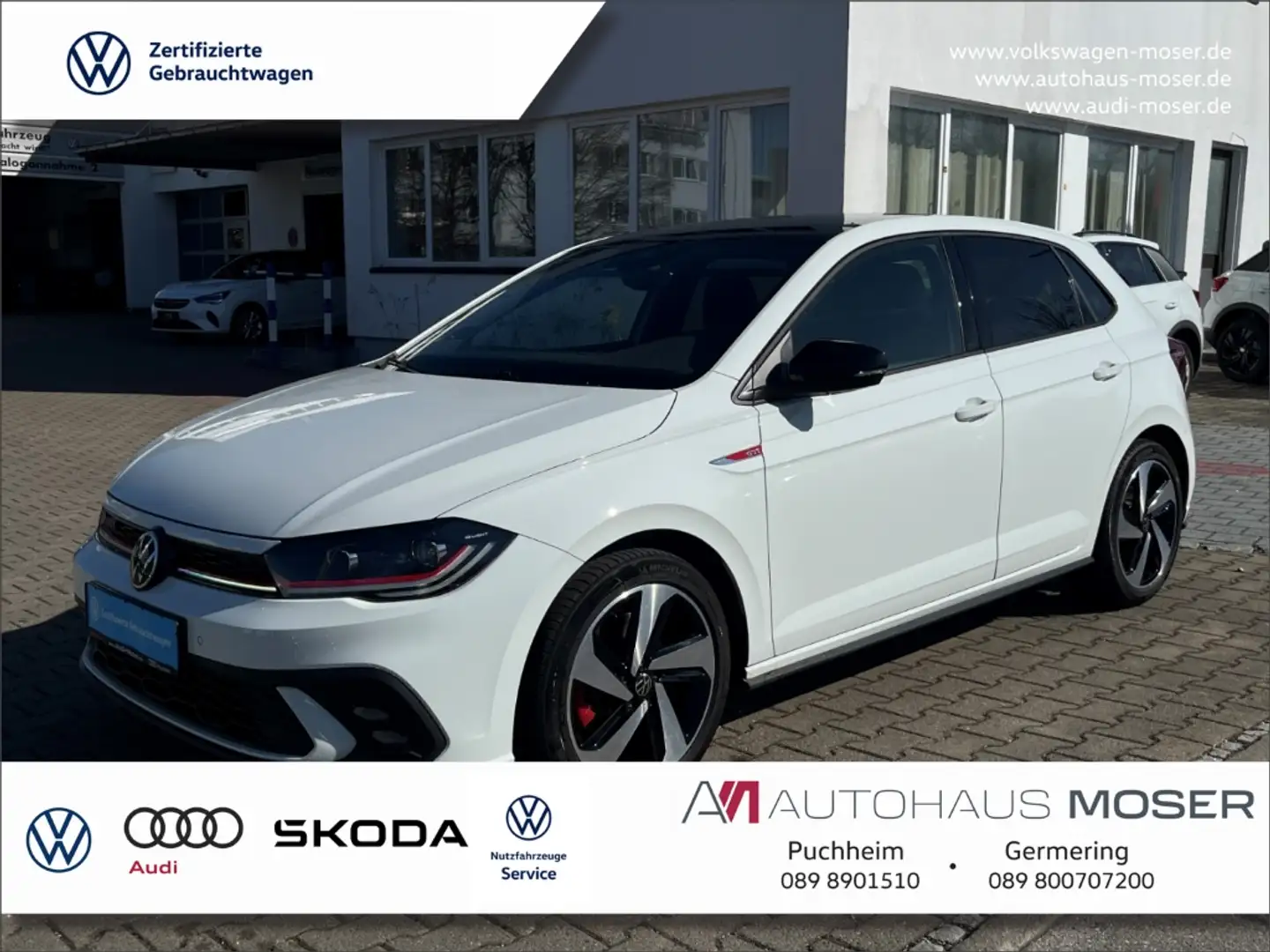 Volkswagen Polo GTI 2.0 TSI DSG - Navi*ACC*Beats*Black*IQ.Light!!! Weiß - 1