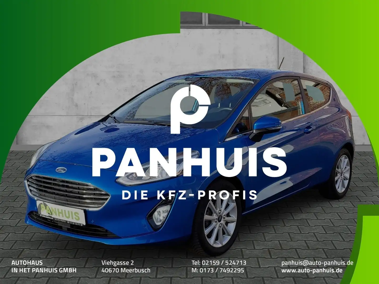 Ford Fiesta Titanium X*ACC*B&O*TWA Blau - 1