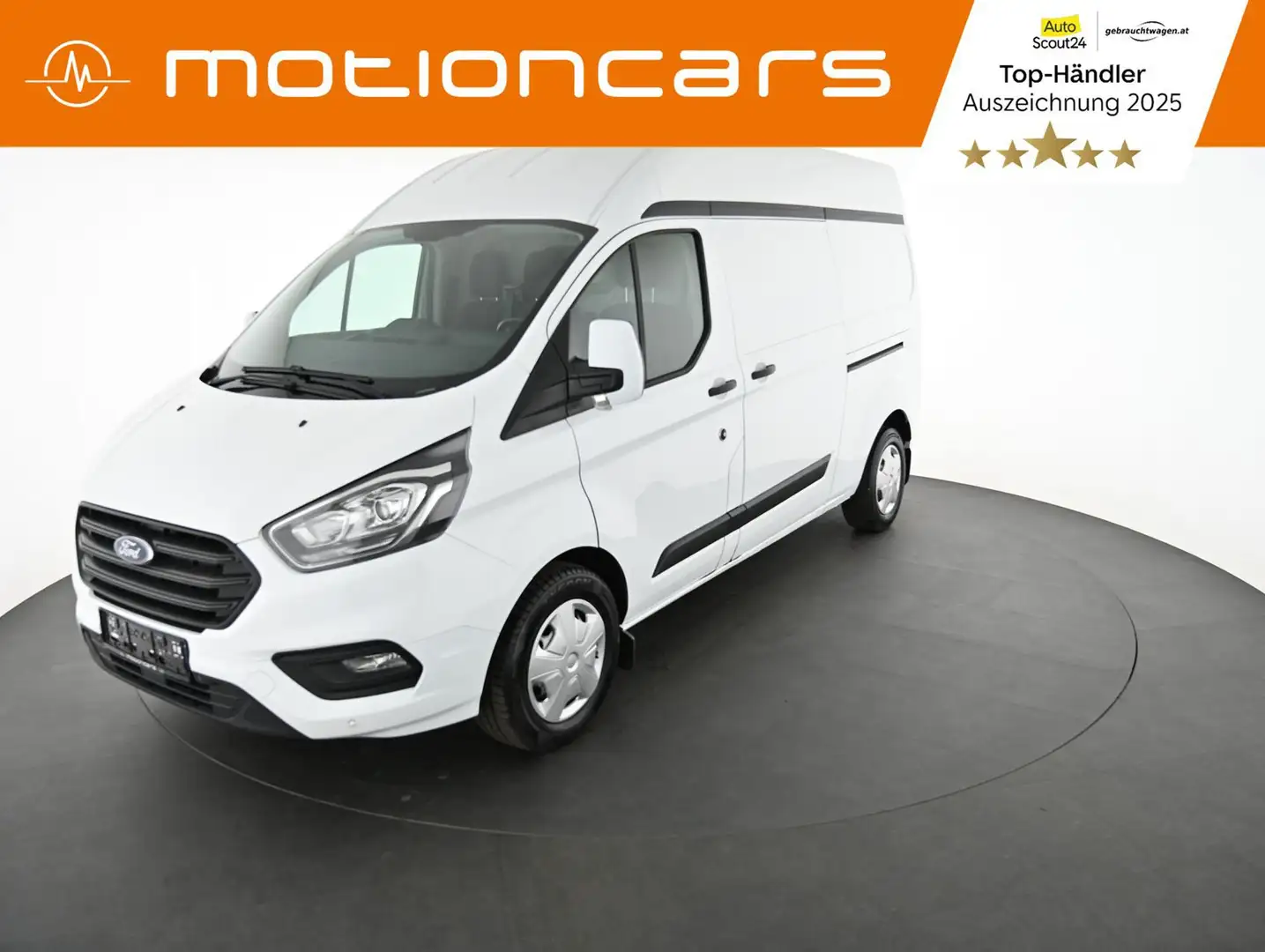 Ford Transit Custom 2.0 TDCi 130 Trend 300 L2H2 FWD Aut. Pickerl NEU Weiß - 1