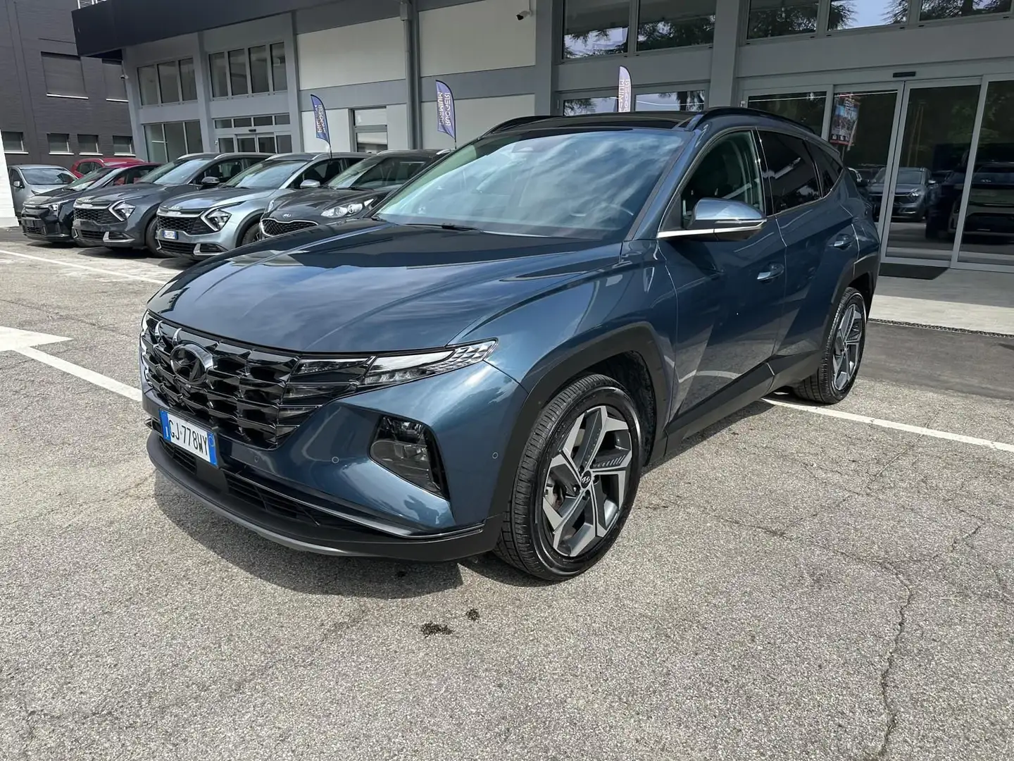 Hyundai TUCSON Tucson 1.6 HEV aut.Exellence Bleu - 1