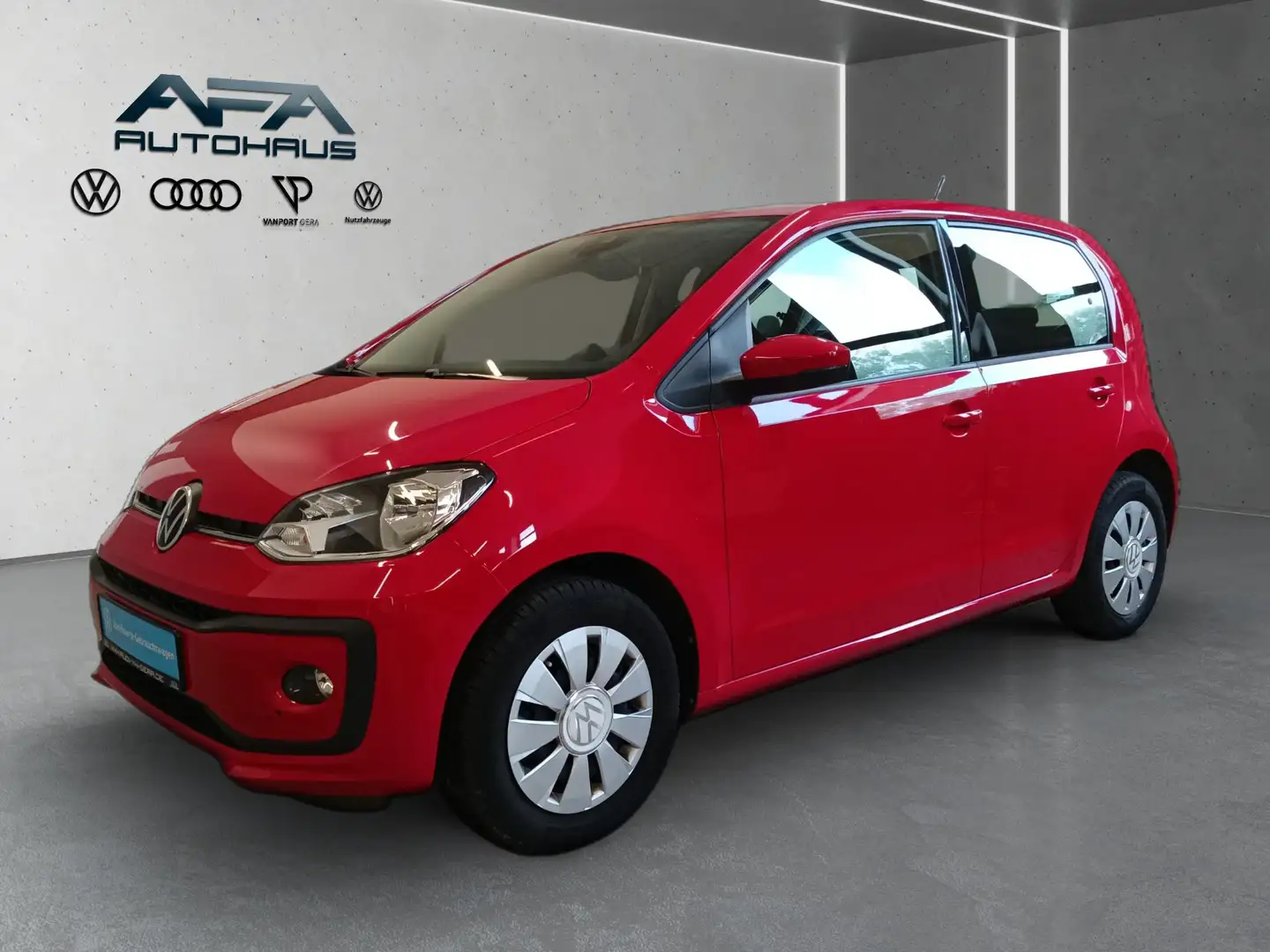 Volkswagen up! 1.0 Move Up! Klima*RearView*Tempomat*SHZ Rot - 2