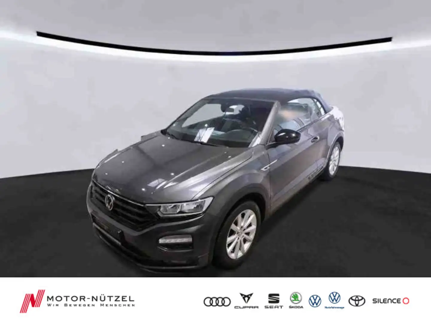 Volkswagen T-Roc 1.5 TSI R-LINE NAVI+DAB+SHZ+PDC Grau - 1