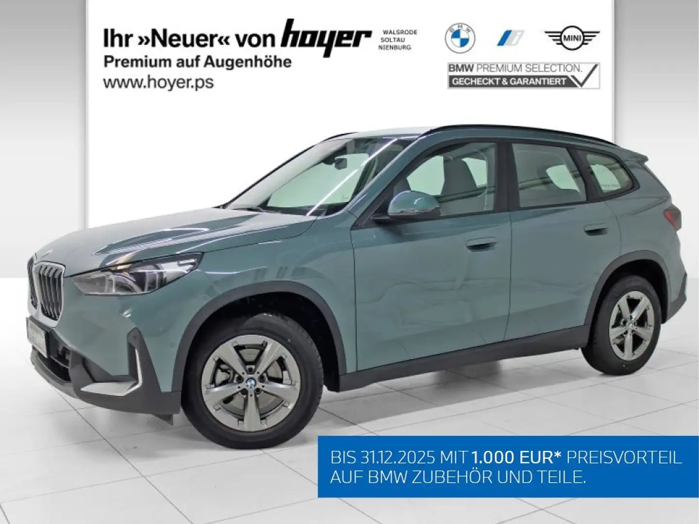 BMW X1 sDrive18d DAB LED Komfortzg. Shz Grün - 1