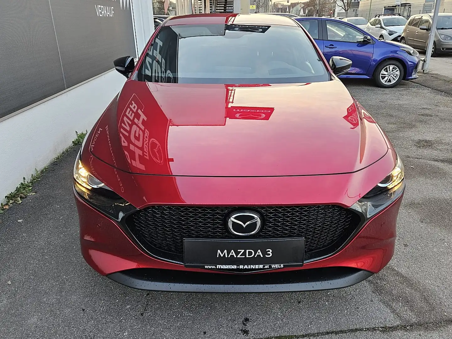 Mazda 3 Mazda3 e-Skyactiv-G140 Exclusive-Line Rot - 2