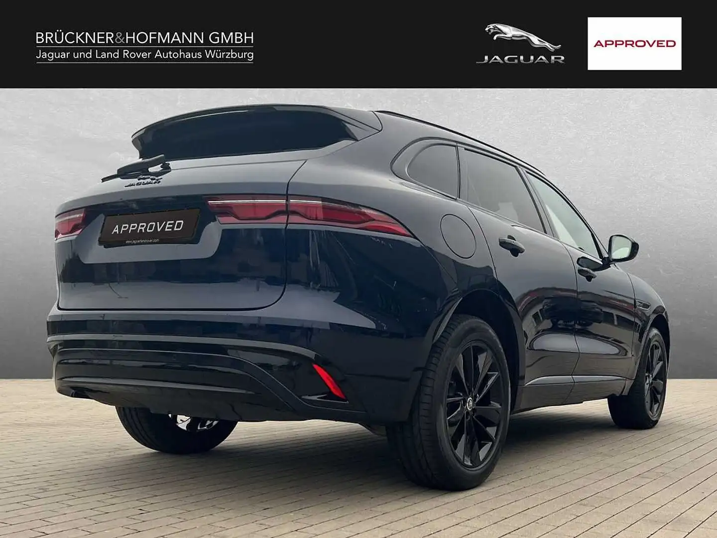 Jaguar F-Pace D200 AWD R-Dynamic SE LED / Pano Modrá - 2