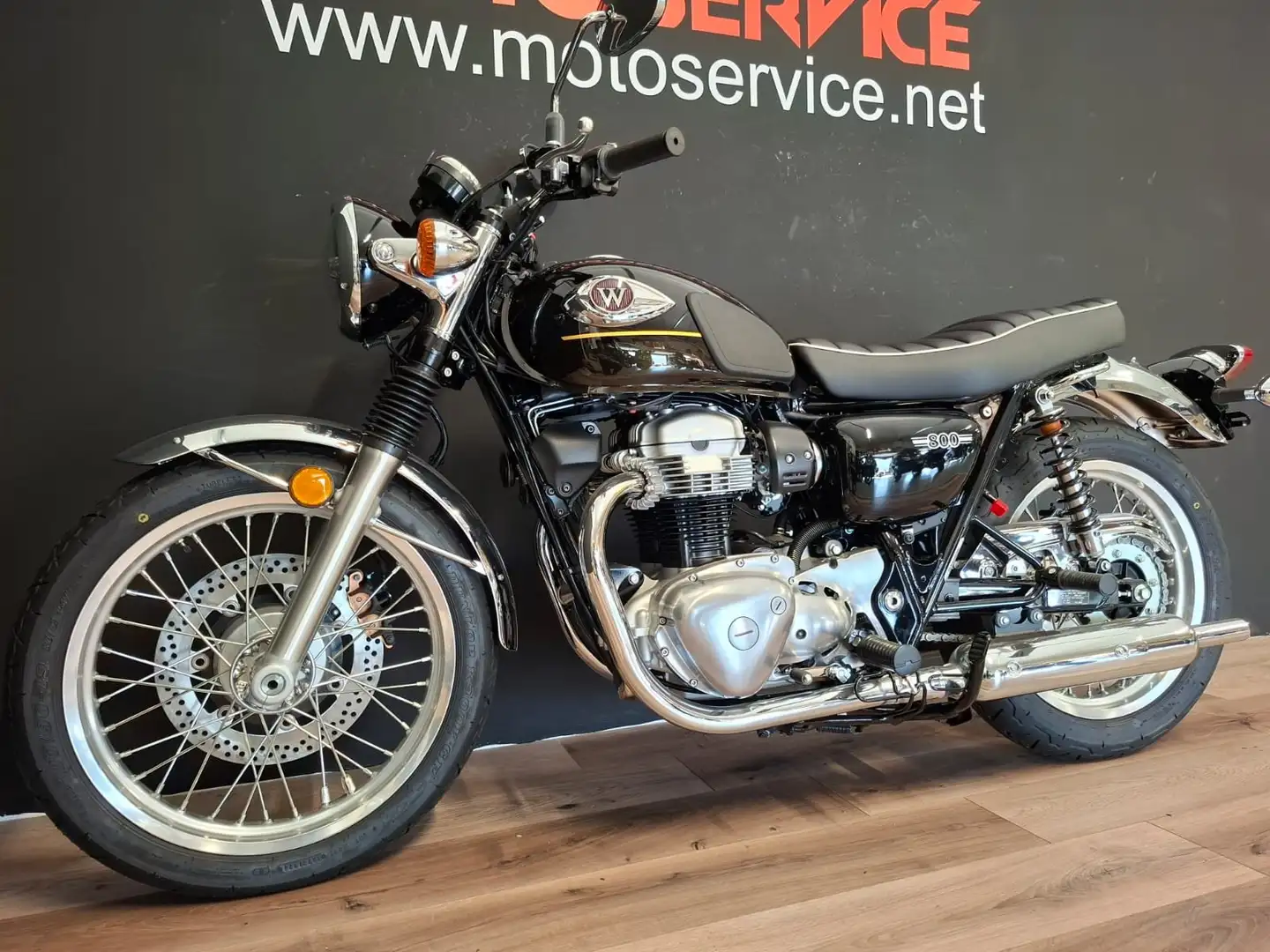 Kawasaki W 800 Nero - 2