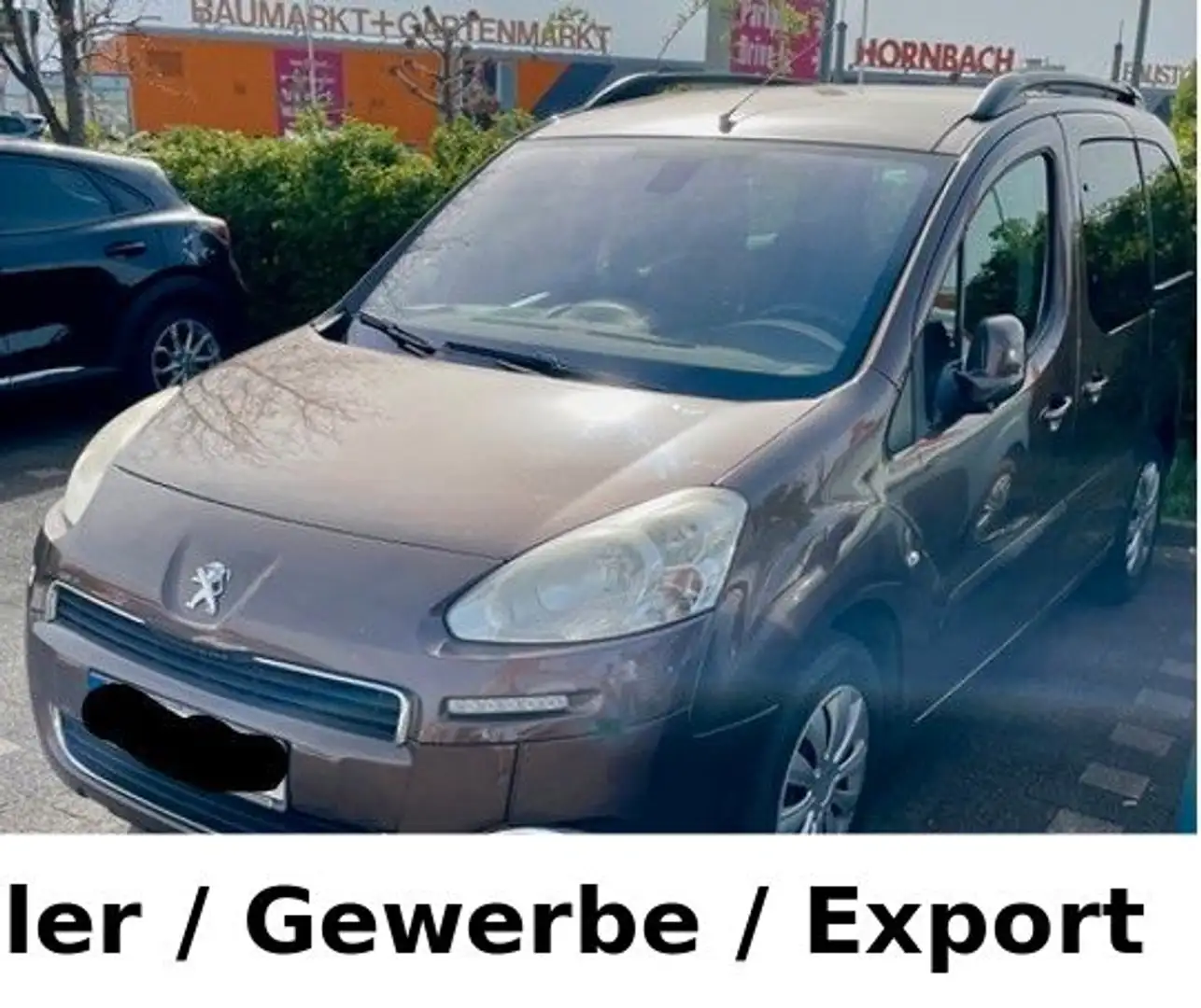 Peugeot Partner Kombi 1.6 16V Dual-AAC SHZ Tempo PDC Braun - 1