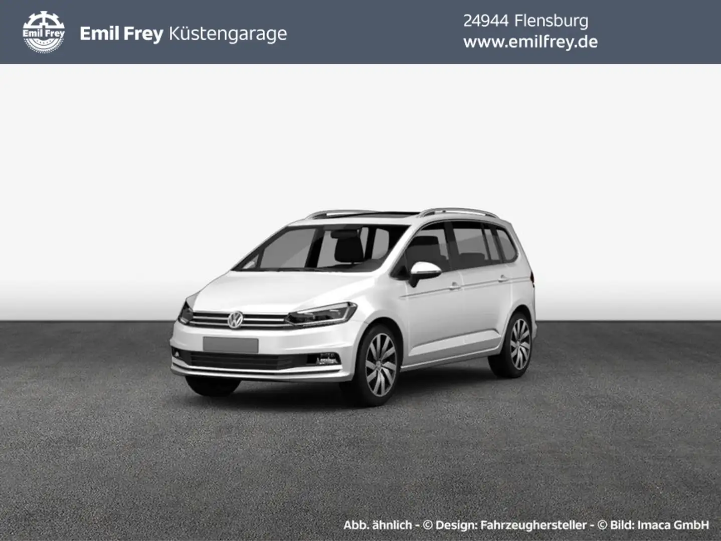 Volkswagen Touran 1.5 TSI -Goal- 6-Gang 7-Sitzer/ ACC/ RFK/ N Weiß - 1