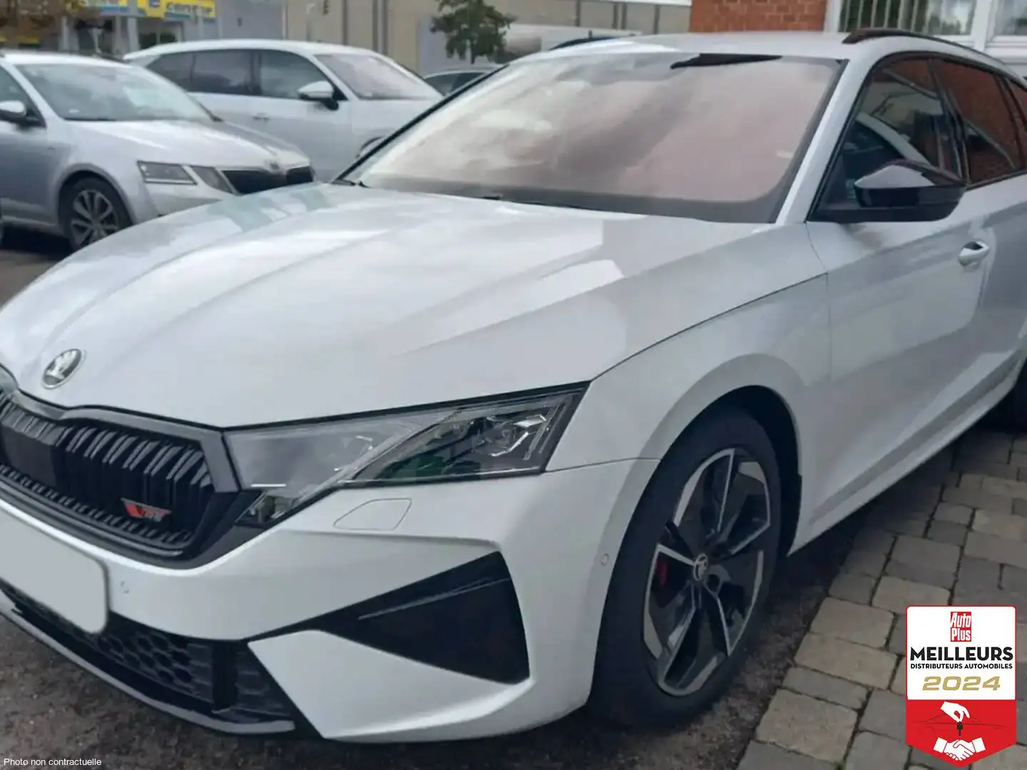 Skoda Octavia 2.0 TSI 265 DSG7 RS Blanc - 1