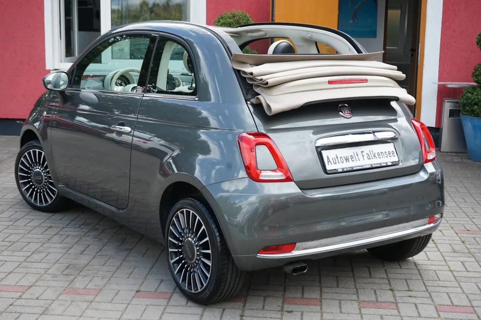 Fiat 500C 0.9 8V TwinAir Lounge C S&S Gris - 1