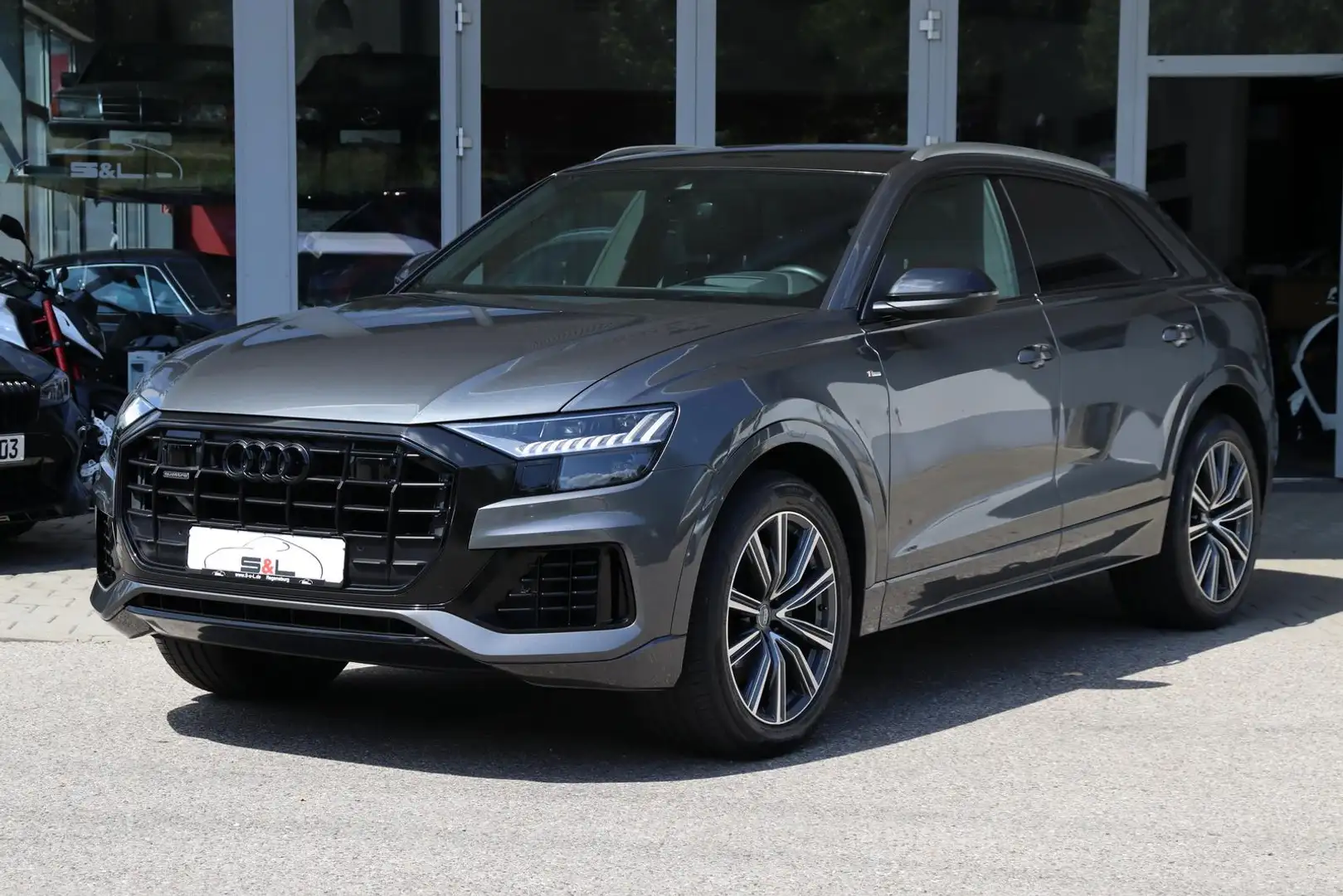 Audi Q8 50 TDI quattro SlineSport+/Techn/B&O/ACC/Luft Grau - 1
