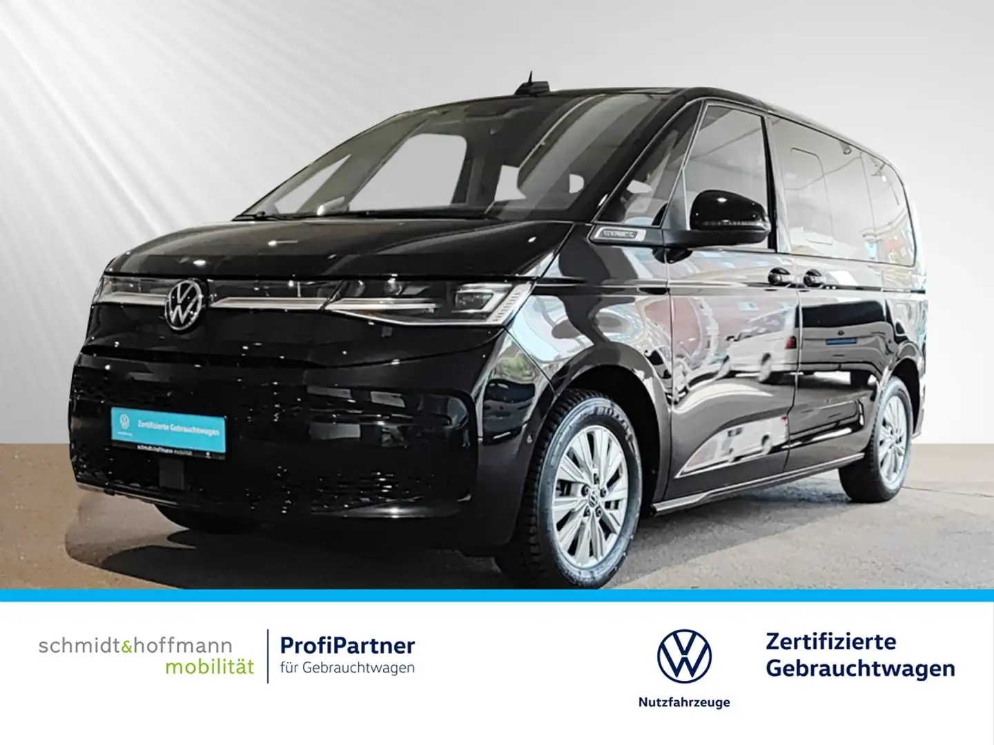 Volkswagen Transporter Multivan eHybrid 1.4 TSI KÜ PANO+ACC Klima Navi Negro - 1