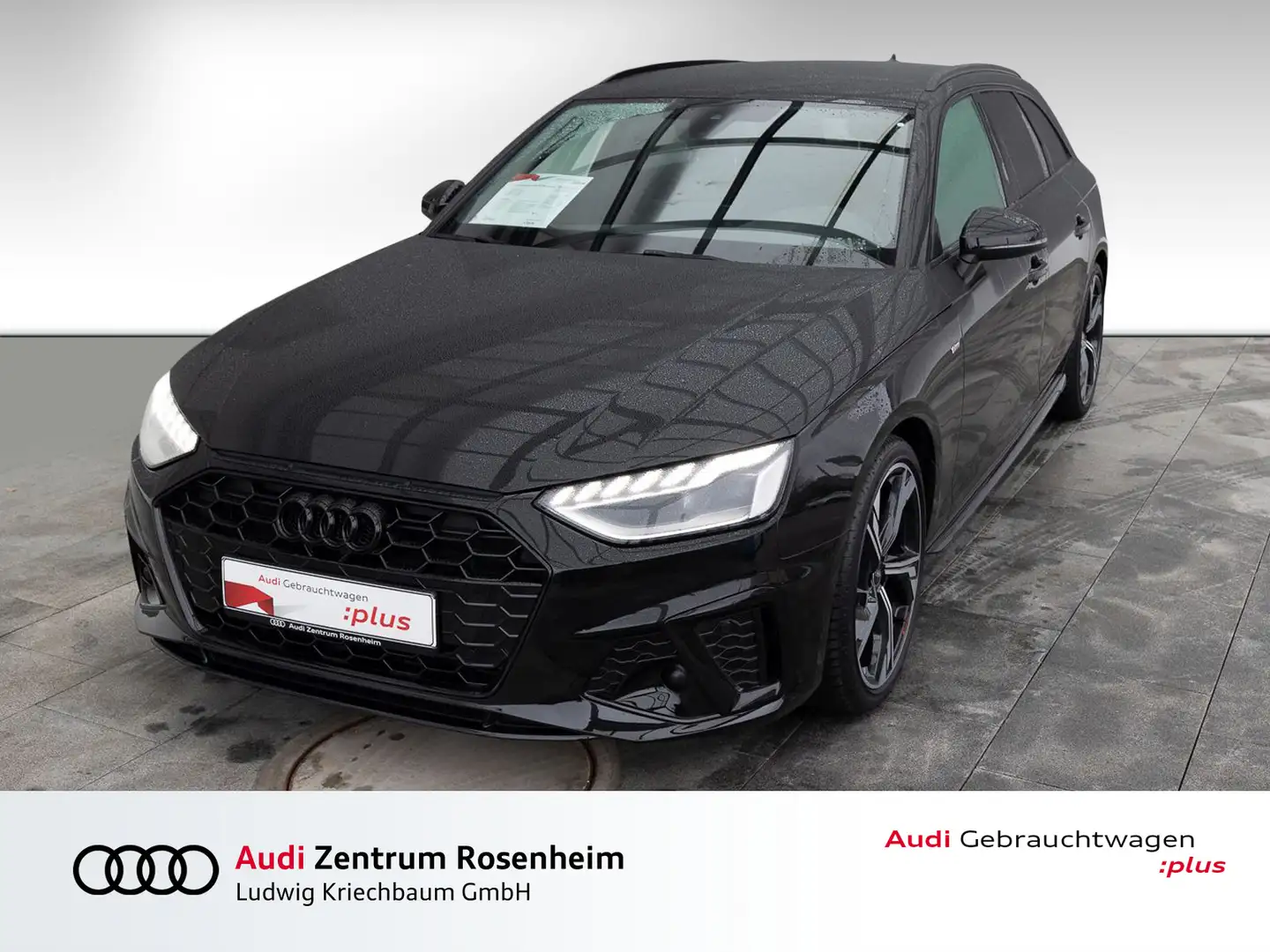 Audi A4 Avant S line 35 TFSI S tr.(ACC,sound,LED,compet Schwarz - 1