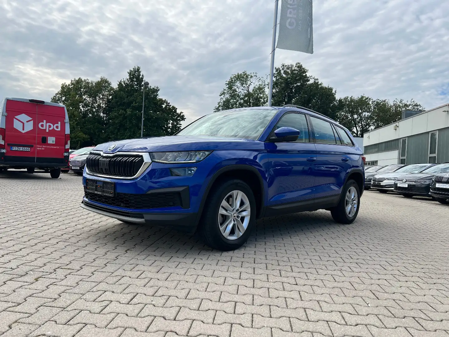 Skoda Kodiaq 1.5 TSI ACT Active *LED Navi AHK Sitzh.* Azul - 1