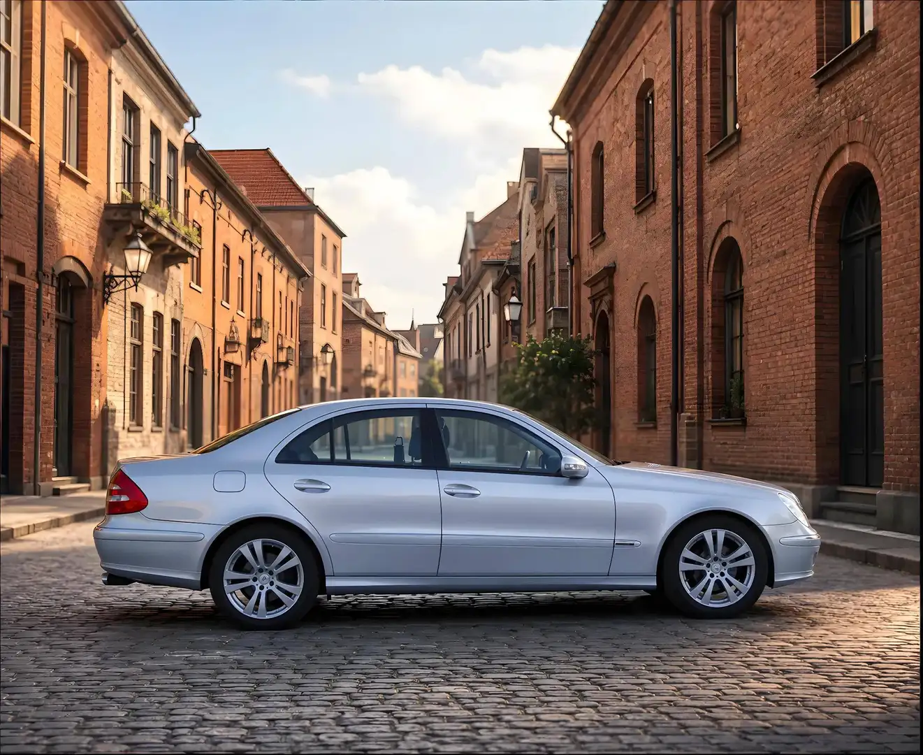 Mercedes-Benz E 280 E 280 Avantgarde 4MATIC CDI Aut. Avantgarde Silber - 2